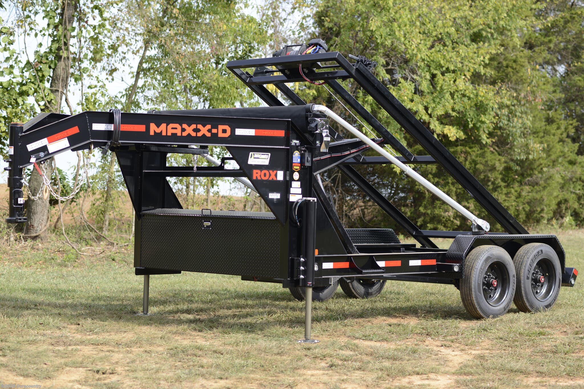 2026 MAXX-D Drop-N-Load 83" x 14' Gooseneck Roll-Off  14K