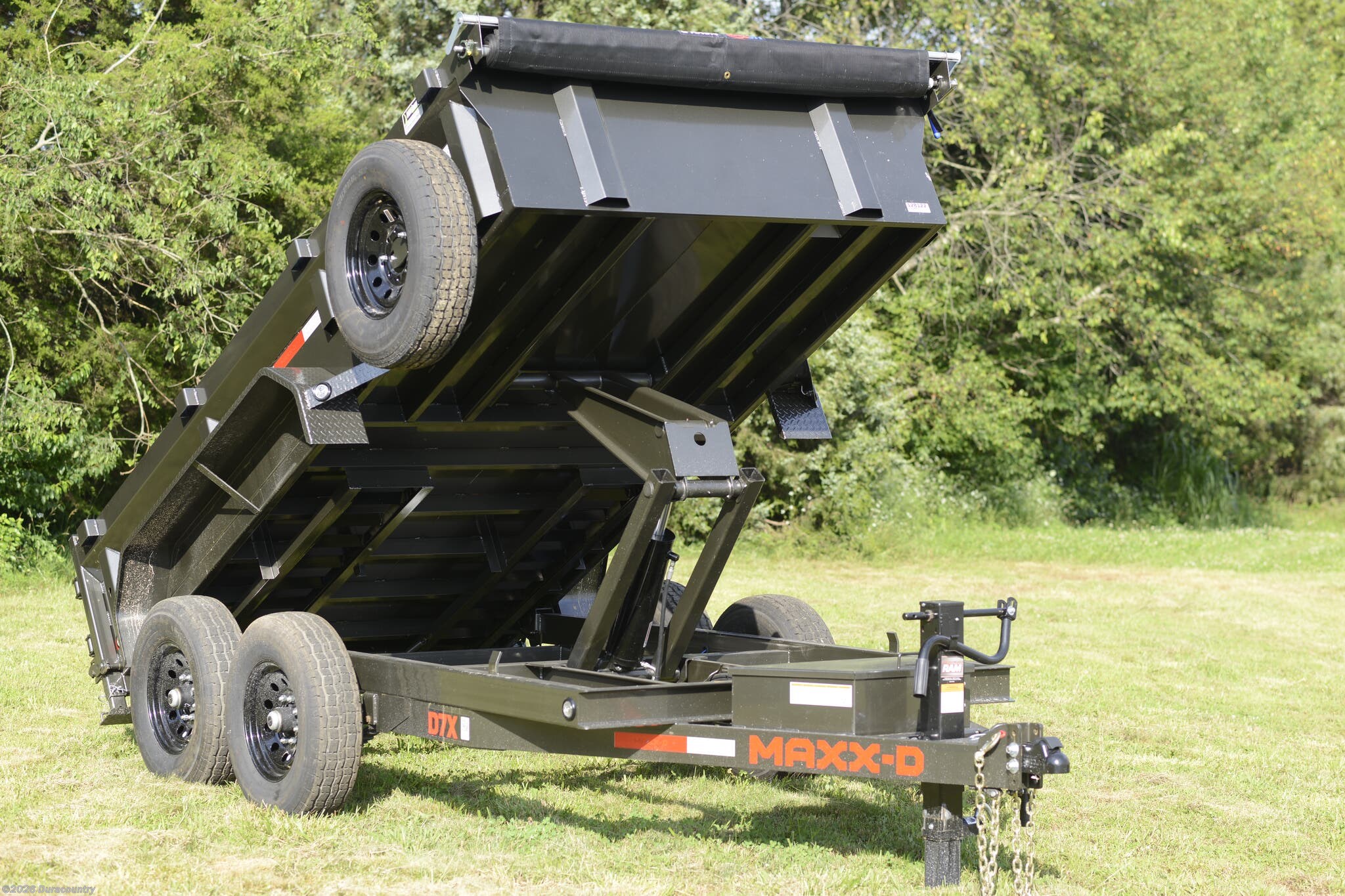 2026 MAXX-D D7X  72" x 12' Bumper Pull Dump 14K GVWR