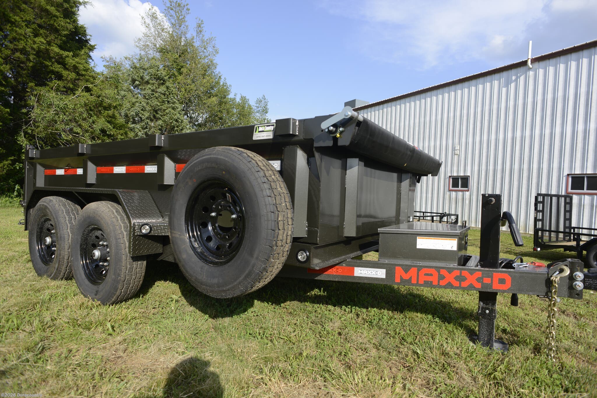 2026 MAXX-D D7X  72" x 12' Bumper Pull Dump 14K GVWR - New Dump Trailer for sale by Duracountry in Irvington, Kentucky