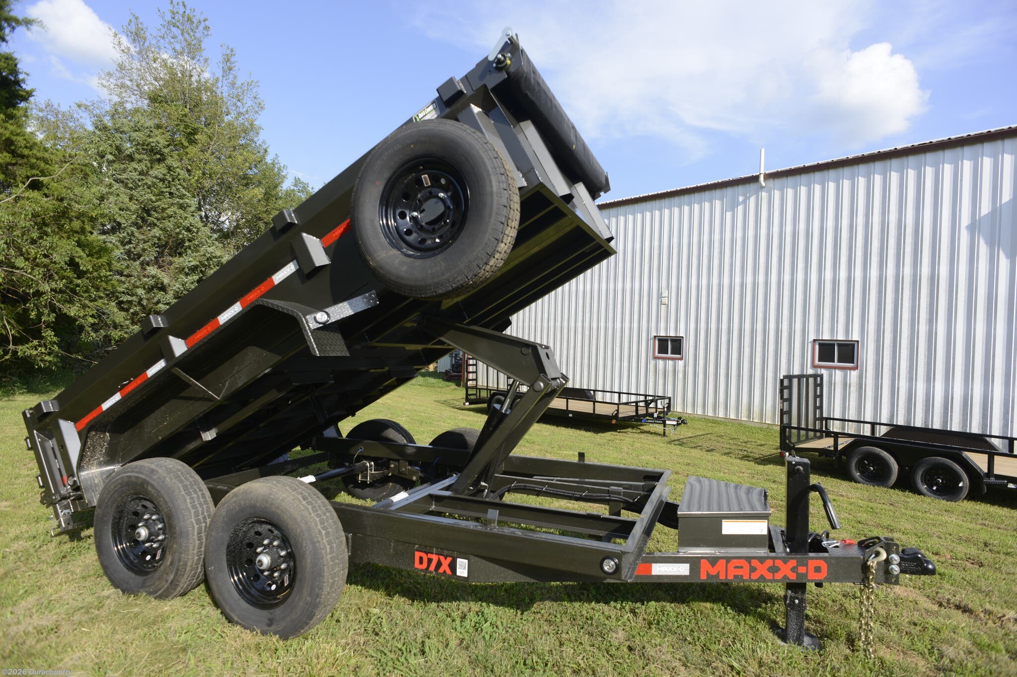 New 2026 MAXX-D D7X  72" x 12' Bumper Pull Dump 14K GVWR available in Irvington, Kentucky