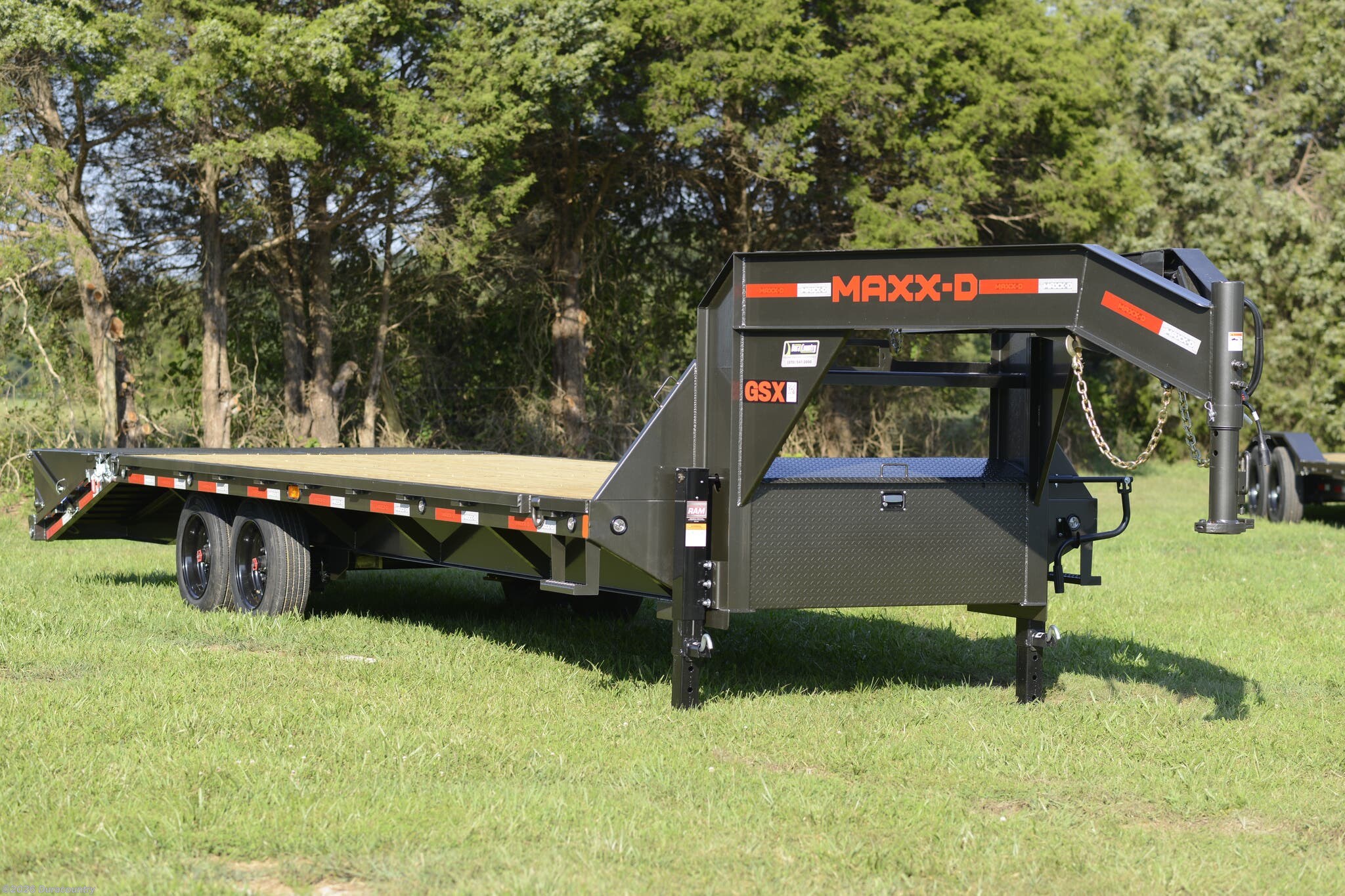 2025 MAXX-D 2026 Maxx-D 102" x 25' Single Wheel Flatbed 35K