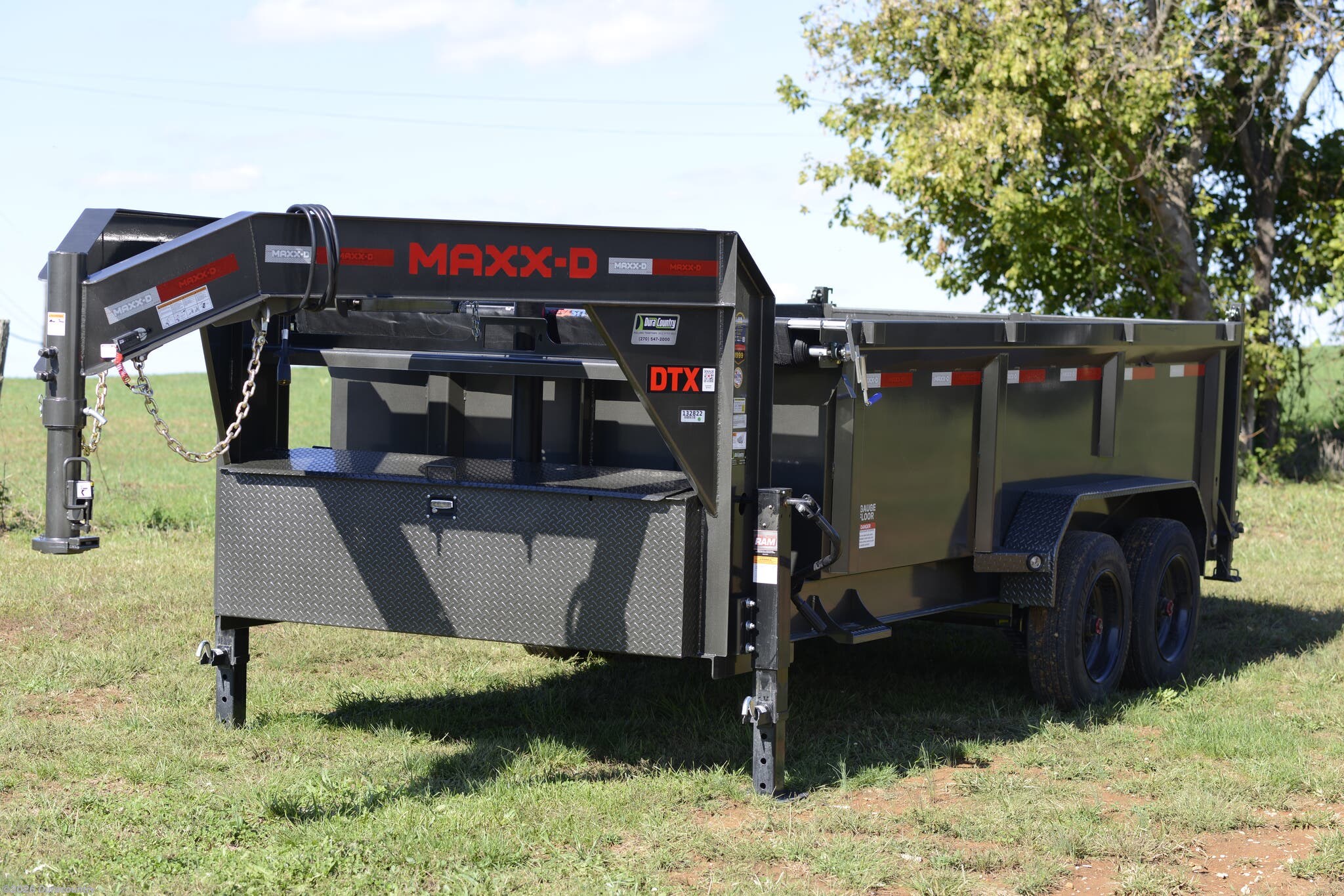 New 2026 MAXX-D DTX 83" x 14' Telescoping Dump 18K GVWR available in Irvington, Kentucky