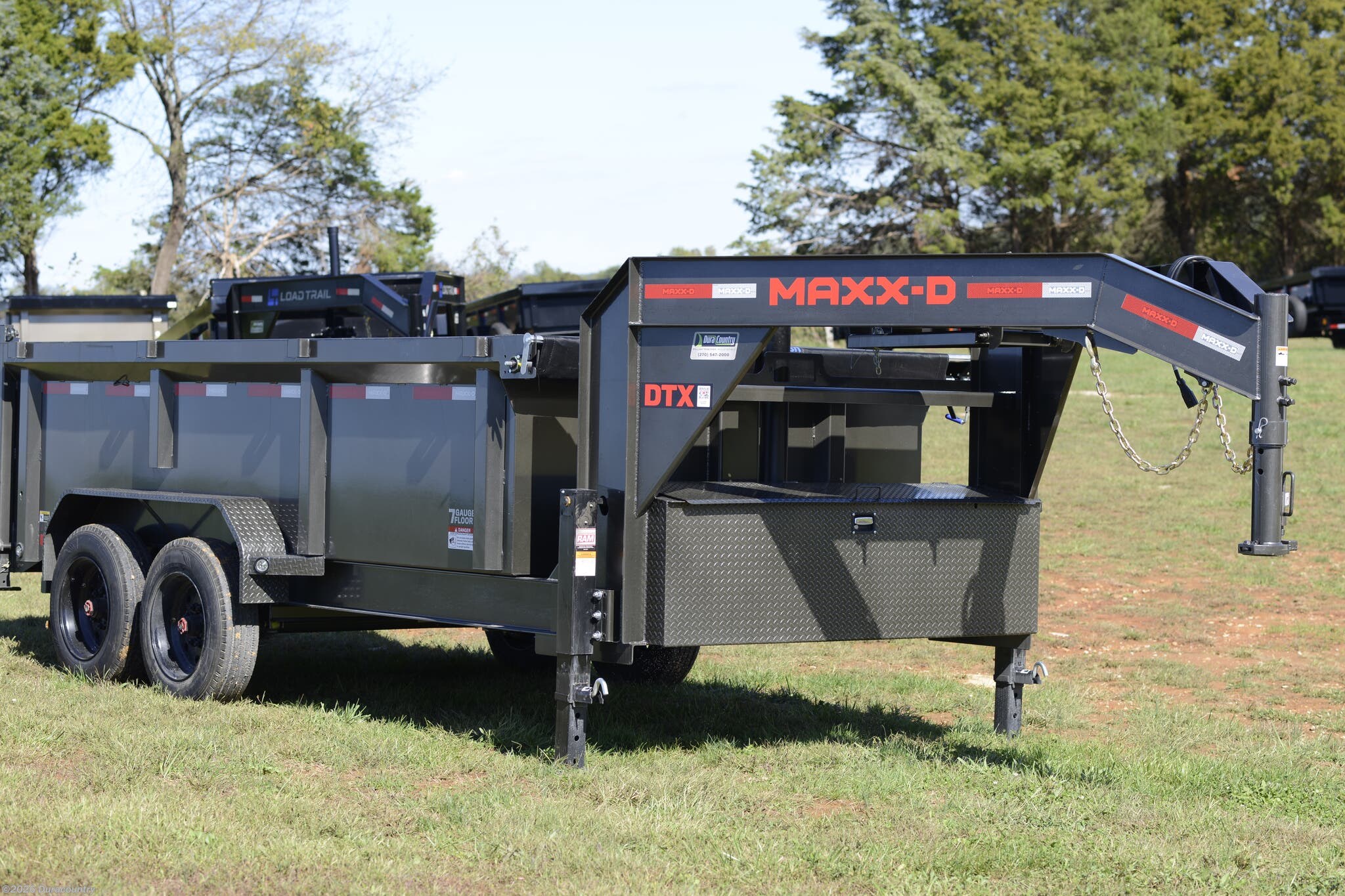 2026 MAXX-D DTX 83" x 14' Telescoping Dump 18K GVWR - New Dump Trailer for sale by Duracountry in Irvington, Kentucky