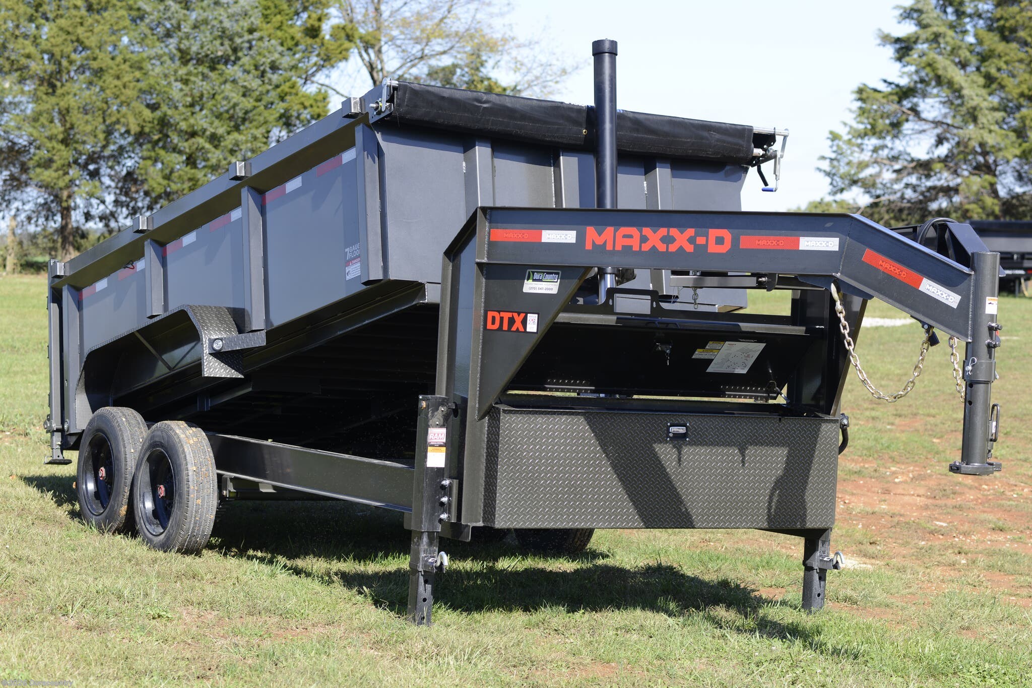 2026 MAXX-D DTX 83" x 14' Telescoping Dump 18K GVWR