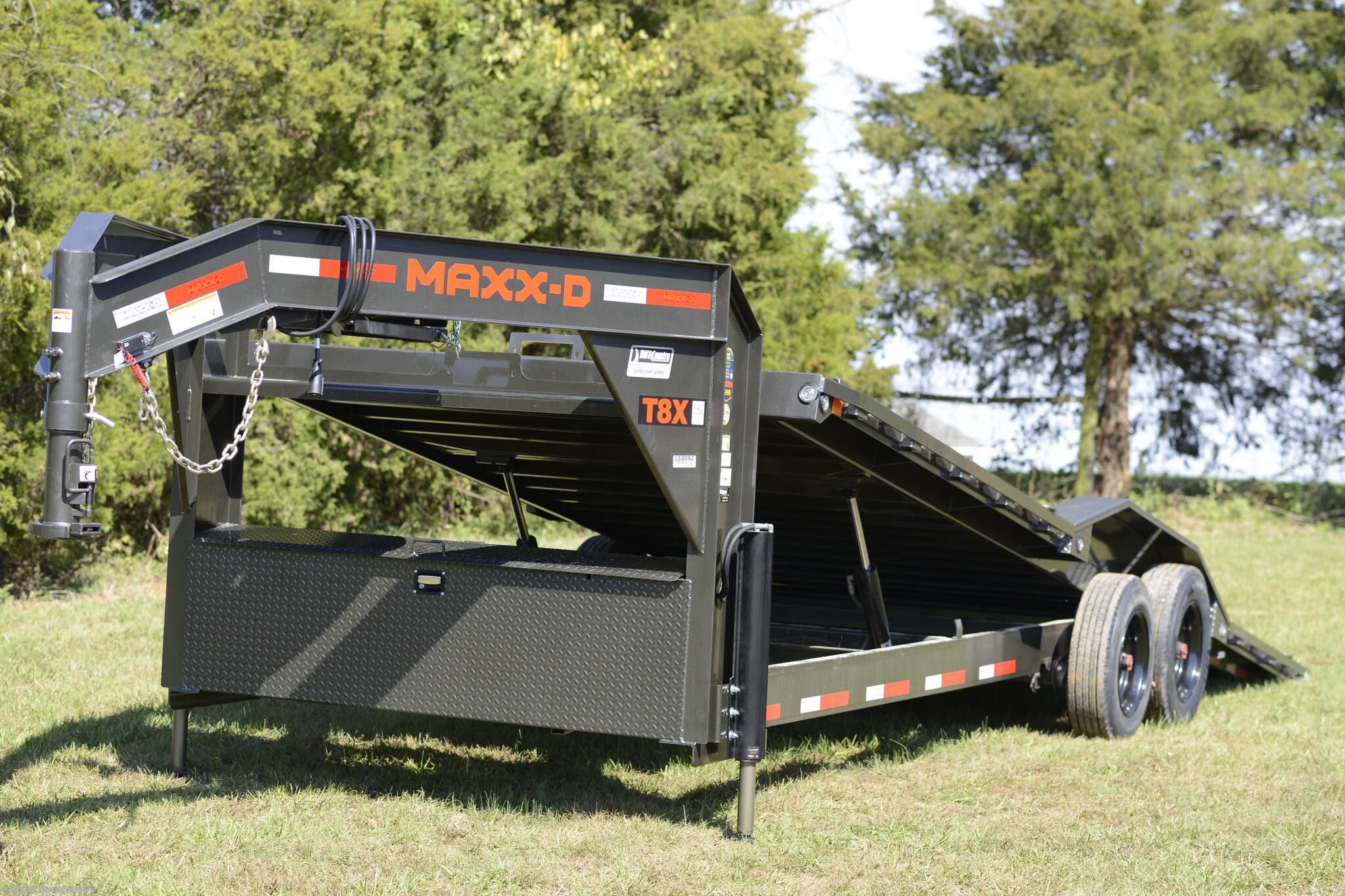 2026 MAXX-D T8X 102" x 24' 16K GN CH Power Tilt Trailer