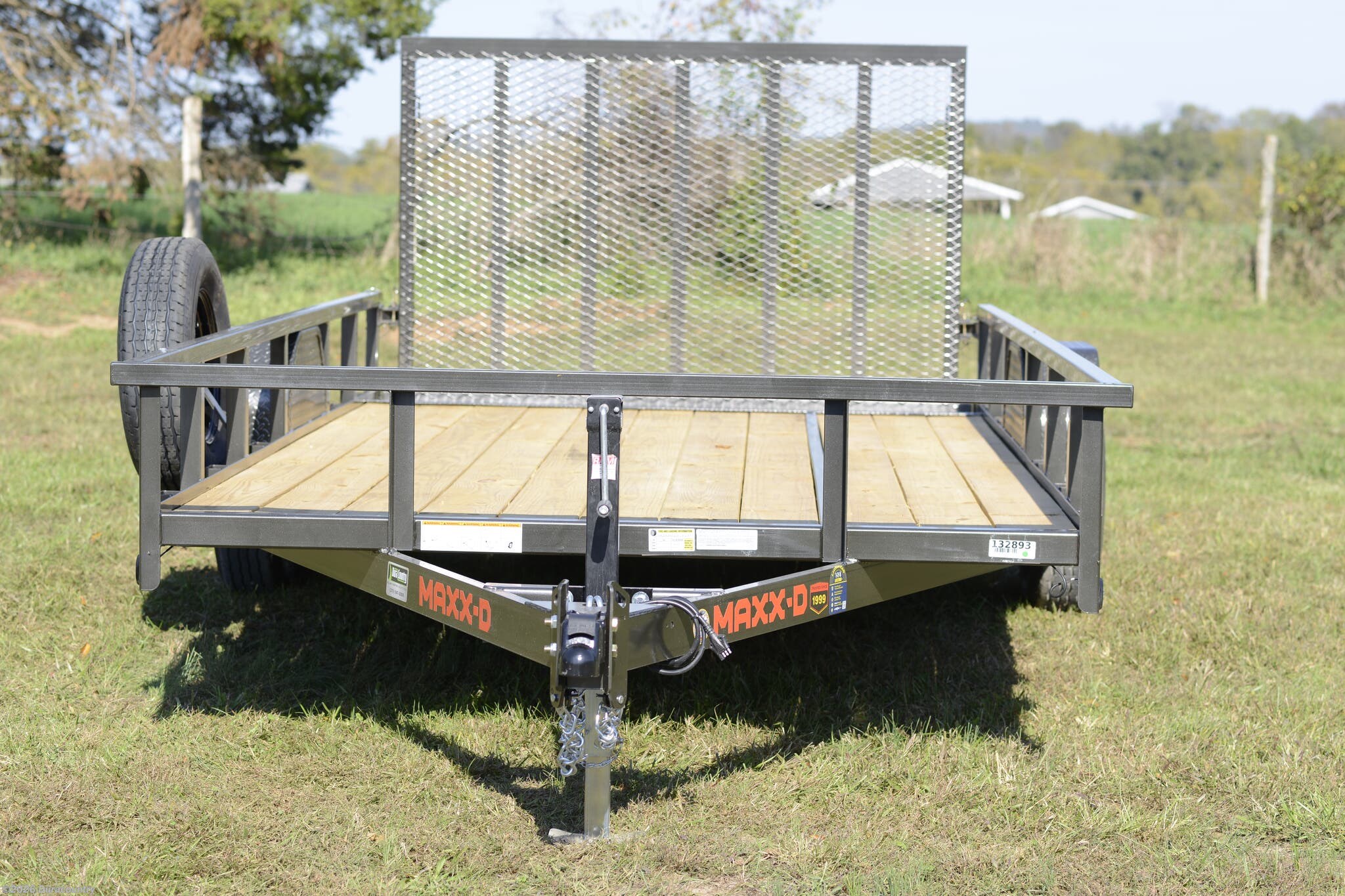 2026 S3X 83" x 14' Single Axle Utility Trailer by MAXX-D from Duracountry in Irvington, Kentucky