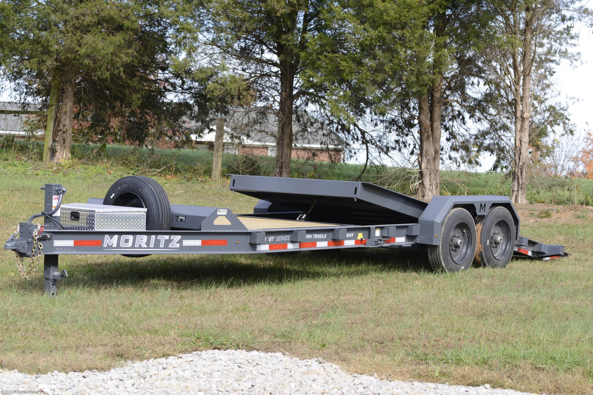 2026 Moritz ELH GT Series 81.5" x 22' Gravity Tilt Bumper Pull 16K - New Tilt Deck Trailer for sale by Duracountry in Irvington, Kentucky