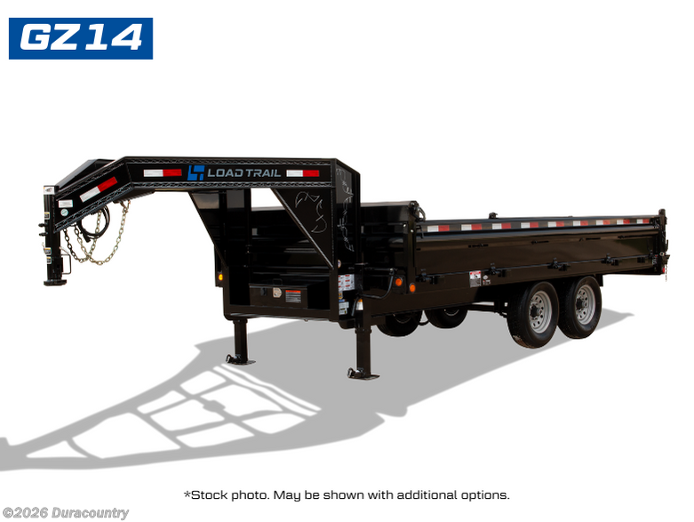 2026 Load Trail GZ 96" x 16' Tandem Axle Gooseneck Deck Over Dump Tra