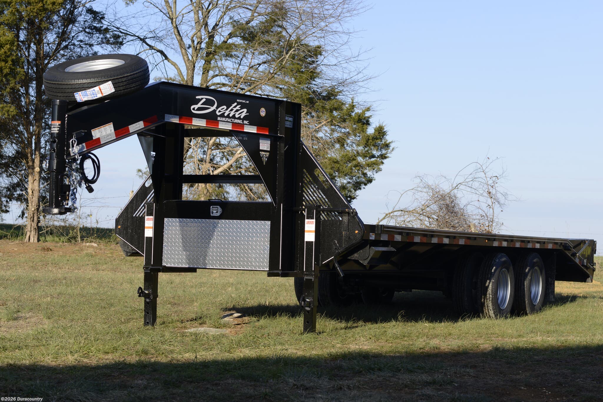 2026 Delta 210GN 102" x 25' Deckover 2-10K Axles - New Deckover/Flat Deck Trailer for sale by Duracountry in Irvington, Kentucky