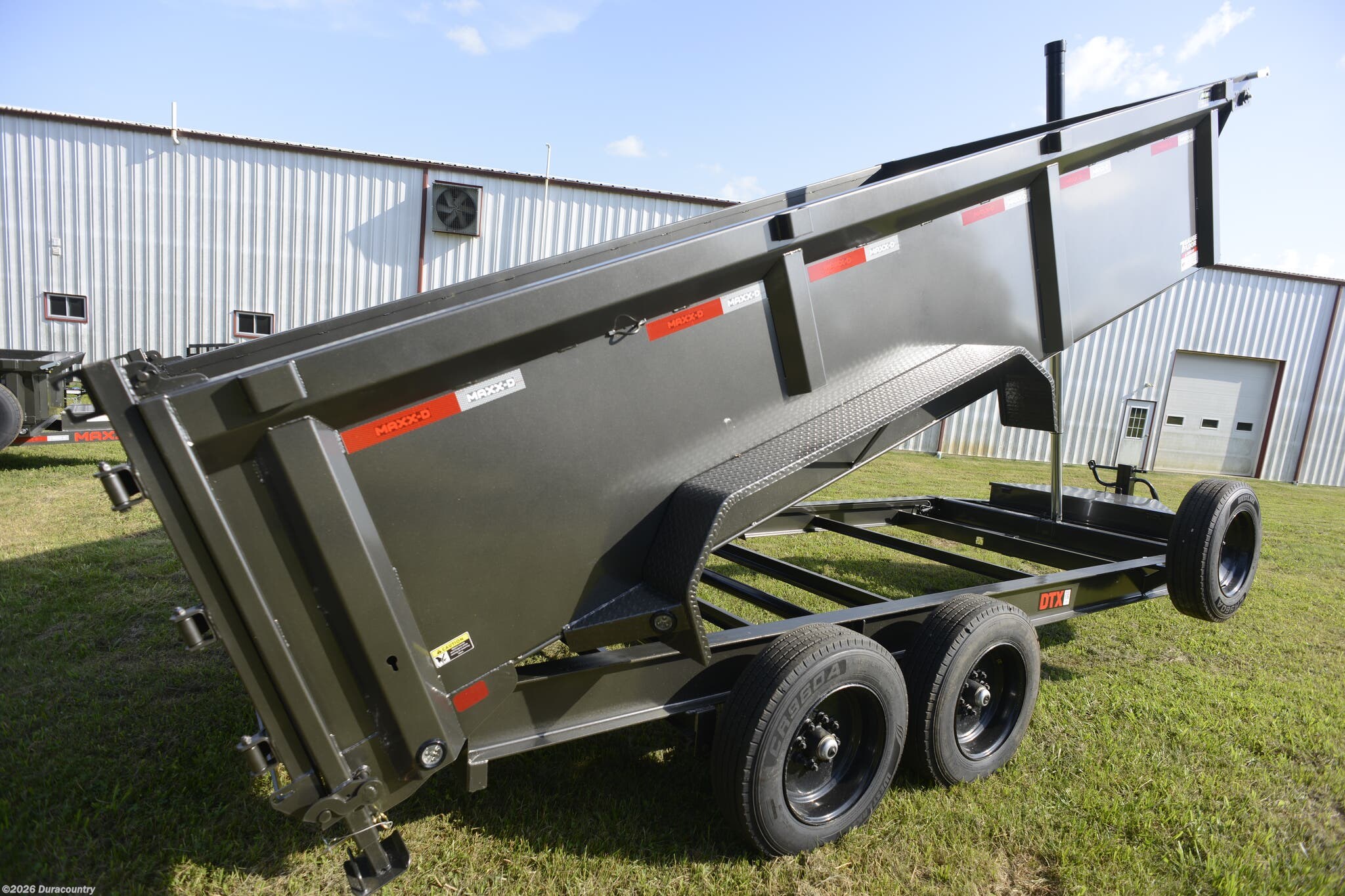 2025 MAXX-D DTX 83" x 16' Telescoping Dump Trailer 17.5K