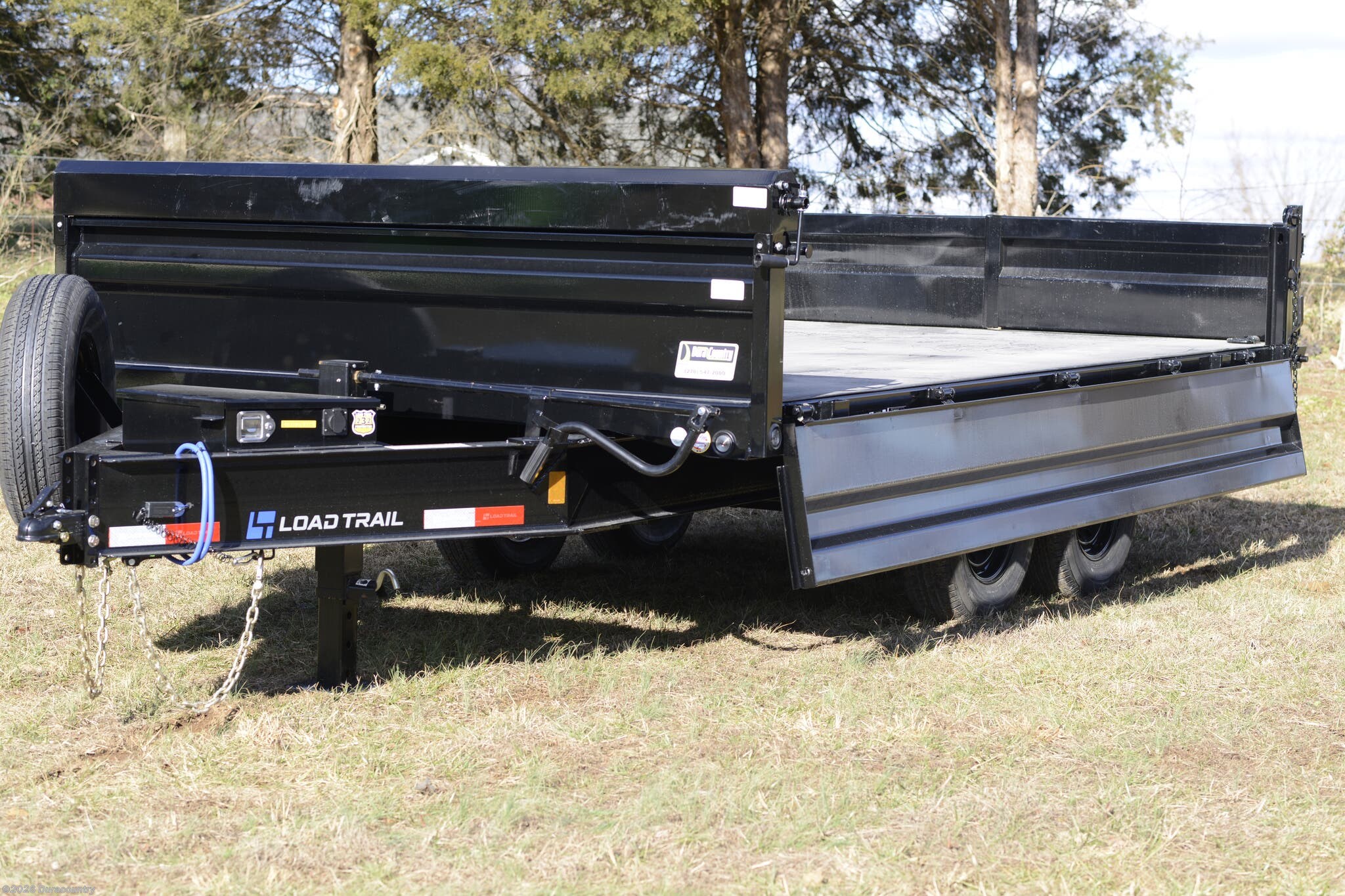 New 2026 Load Trail DZ 96"x14' Tandem Axle Bumper Pull Deck Over Dump 14K available in Irvington, Kentucky