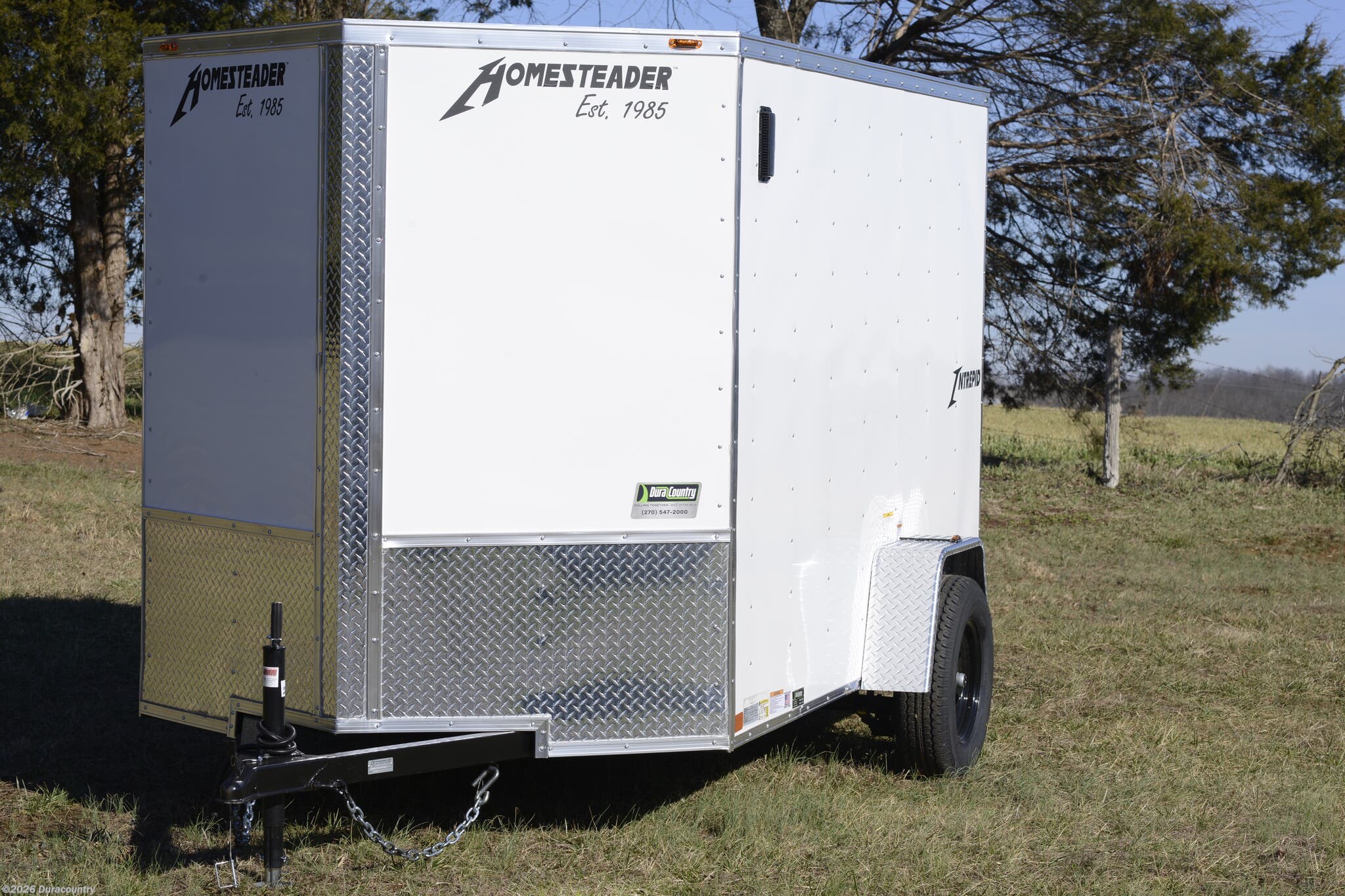 2026 Intrepid 610IS 72" x 10' IS Single Axle Cargo Trailer 3.5K by Homesteader from Duracountry in Irvington, Kentucky