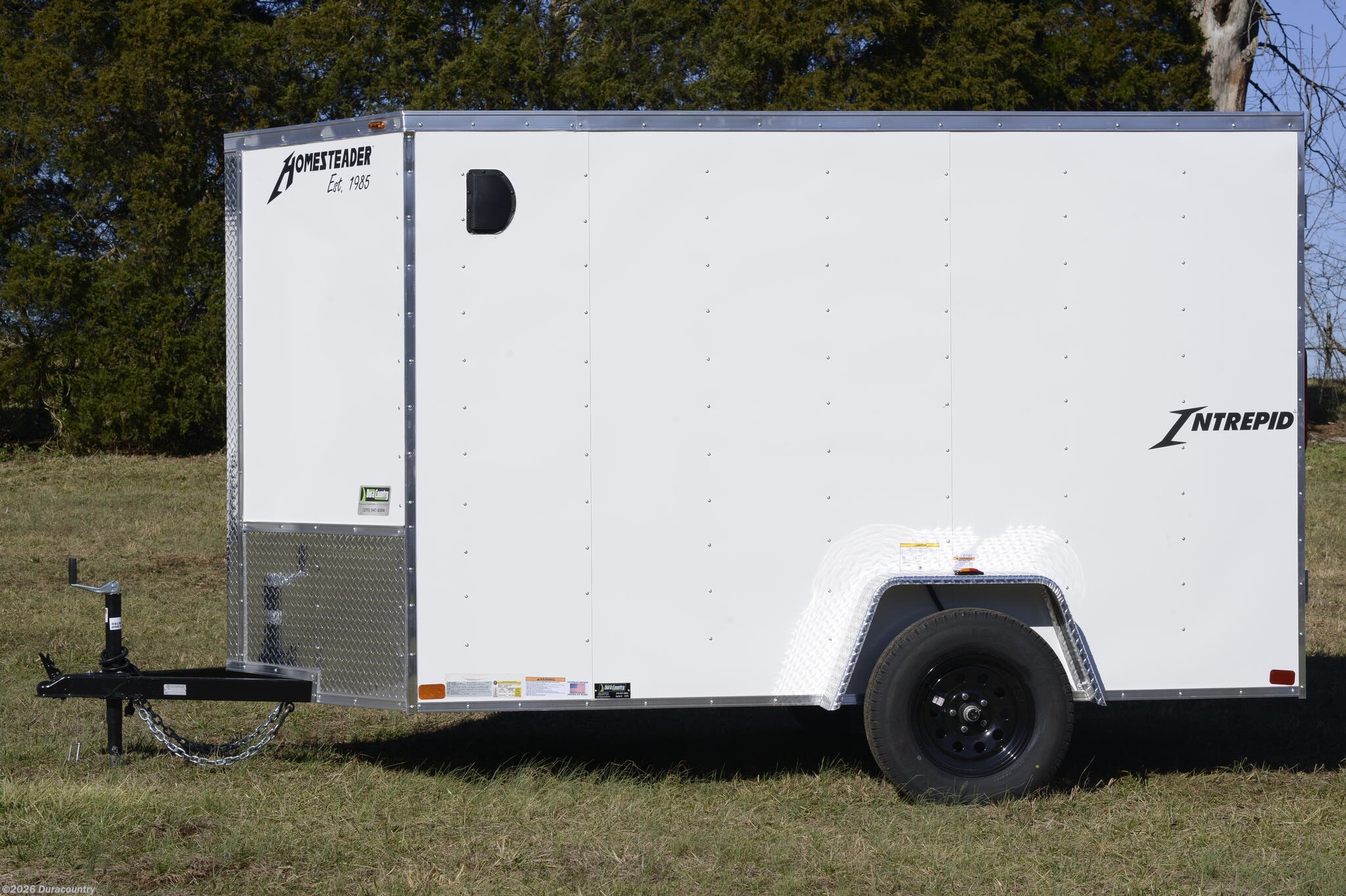 New 2026 Homesteader Intrepid 610IS 72" x 10' IS Single Axle Cargo Trailer 3.5K available in Irvington, Kentucky