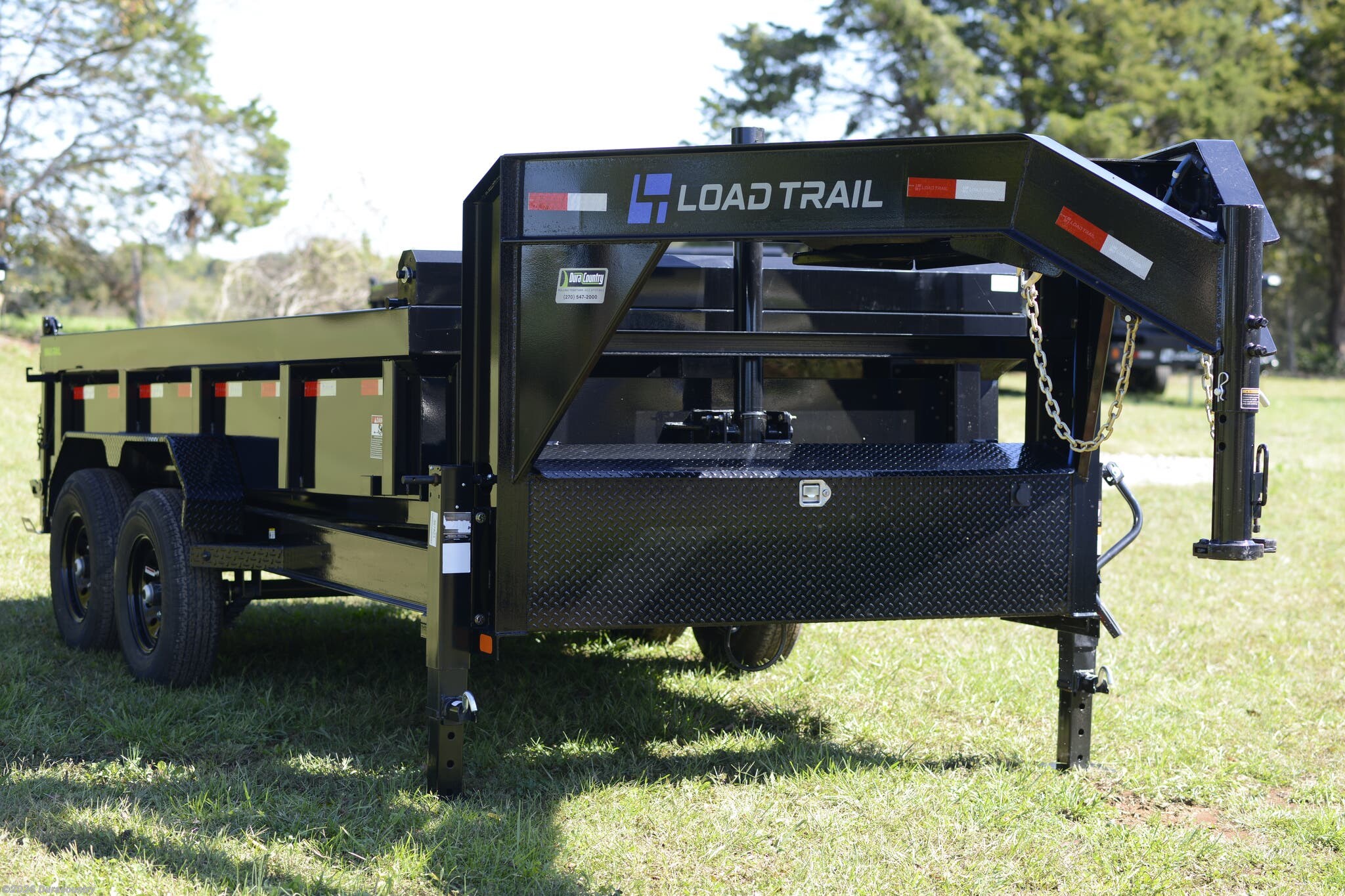 New 2026 Load Trail DG 83" x 14' Tandem Axle Gooseneck Low-Pro Dump Trail available in Irvington, Kentucky