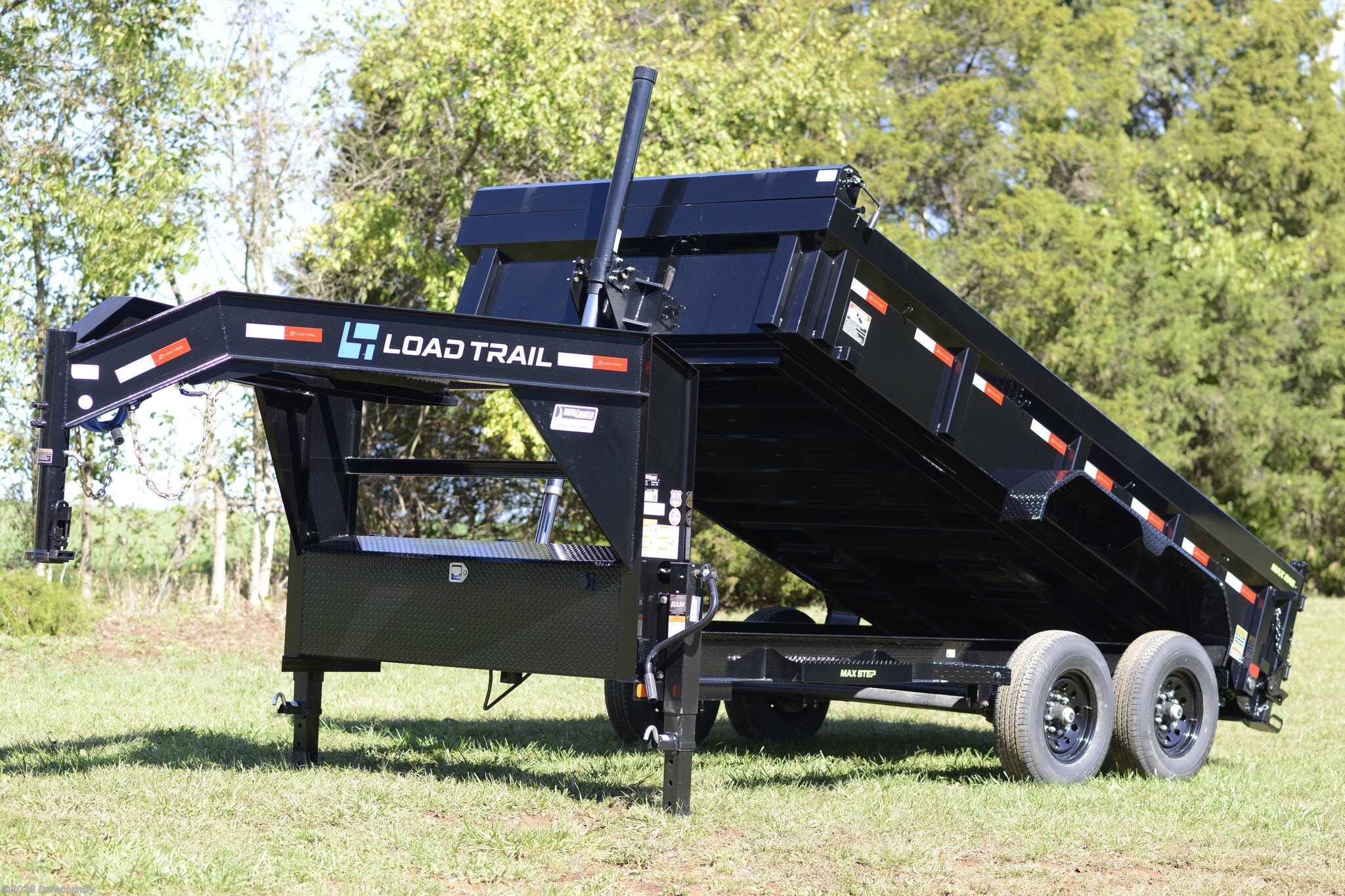 2026 Load Trail DG 83" x 14' Tandem Axle Gooseneck Low-Pro Dump Trail - New Dump Trailer for sale by Duracountry in Irvington, Kentucky