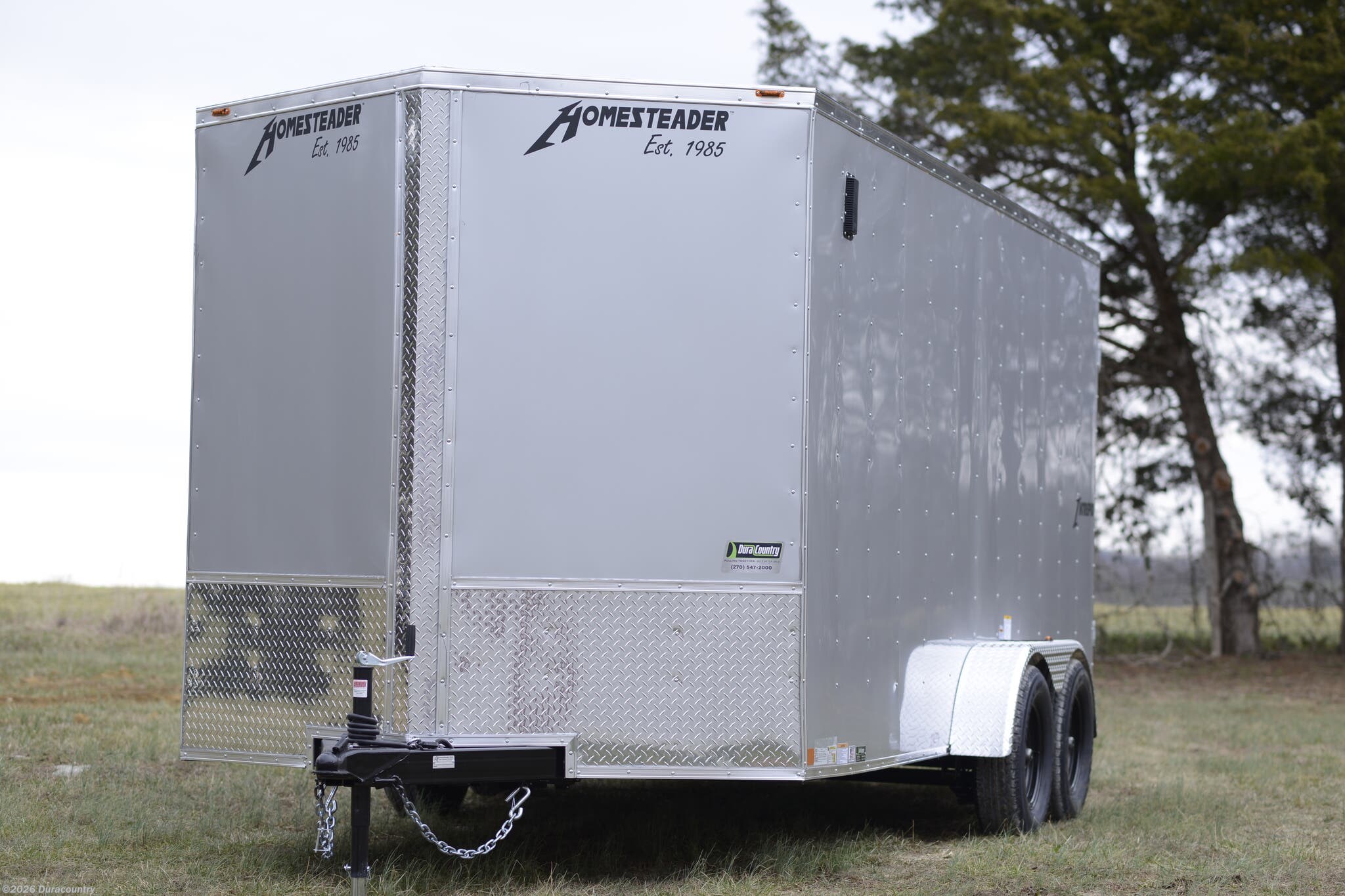 2026 Homesteader Intrepid 716 IT 7' x 16' Tandem Axle Cargo Trailer 7K - New Cargo Trailer for sale by Duracountry in Irvington, Kentucky