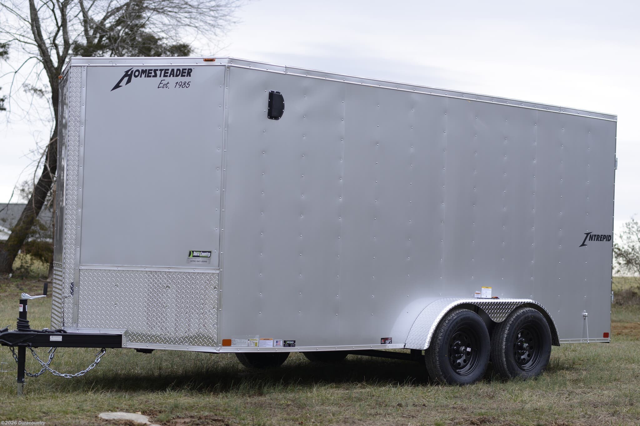New 2026 Homesteader Intrepid 716 IT 7' x 16' Tandem Axle Cargo Trailer 7K available in Irvington, Kentucky