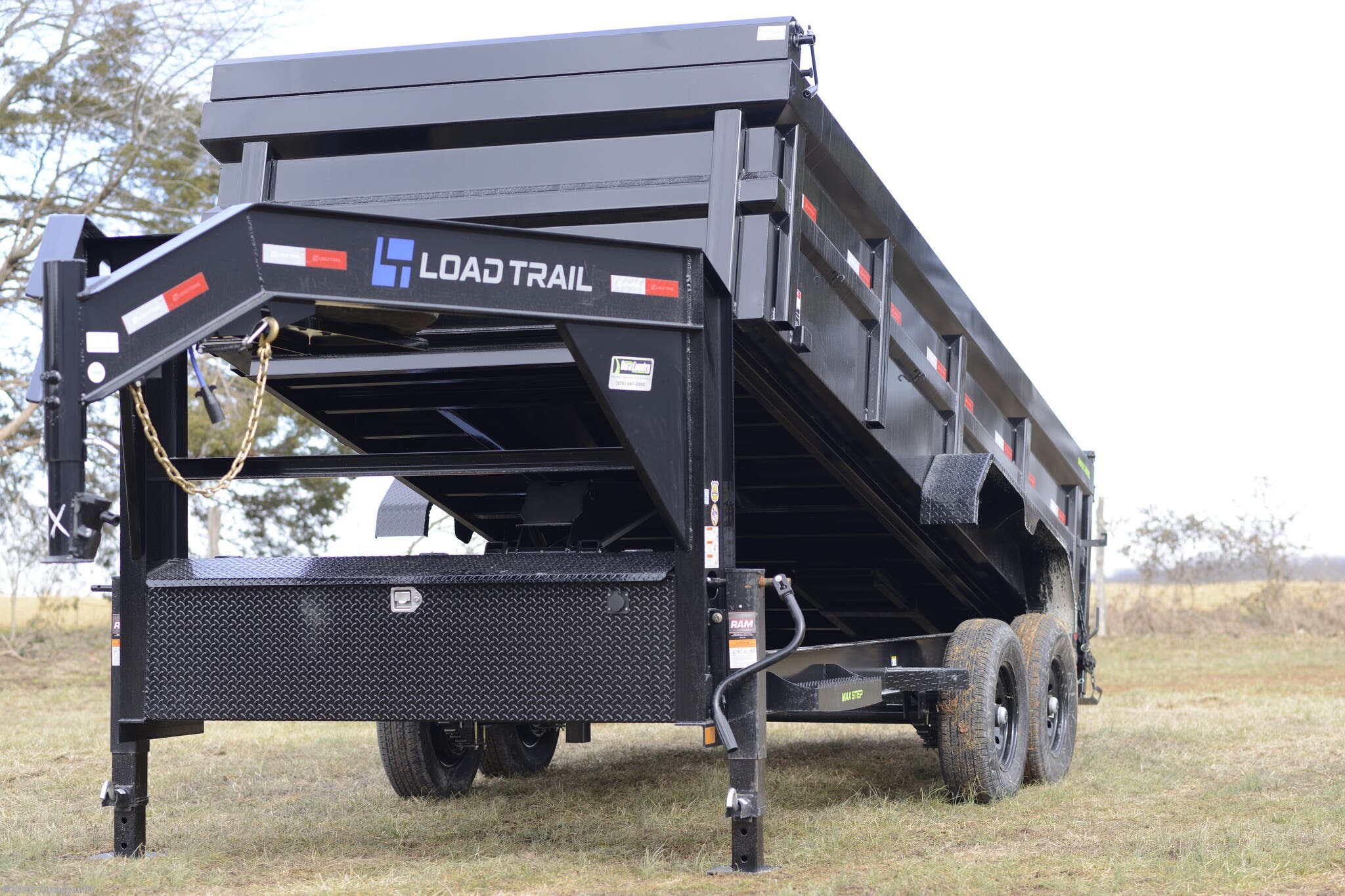 New 2026 Load Trail DG 83" x 16' Tandem Axle Gooseneck Low-Pro Dump 14K available in Irvington, Kentucky