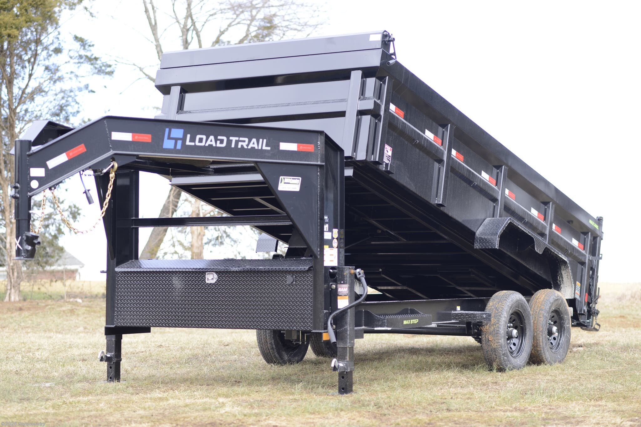 2026 DG 83" x 16' Tandem Axle Gooseneck Low-Pro Dump 14K by Load Trail from Duracountry in Irvington, Kentucky
