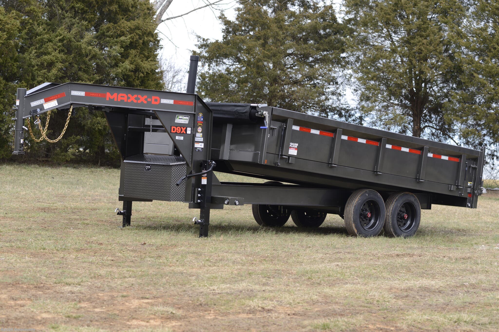 2026 MAXX-D D9X 96" x 16' Deckover GN Dump 14K - New Dump Trailer for sale by Duracountry in Irvington, Kentucky
