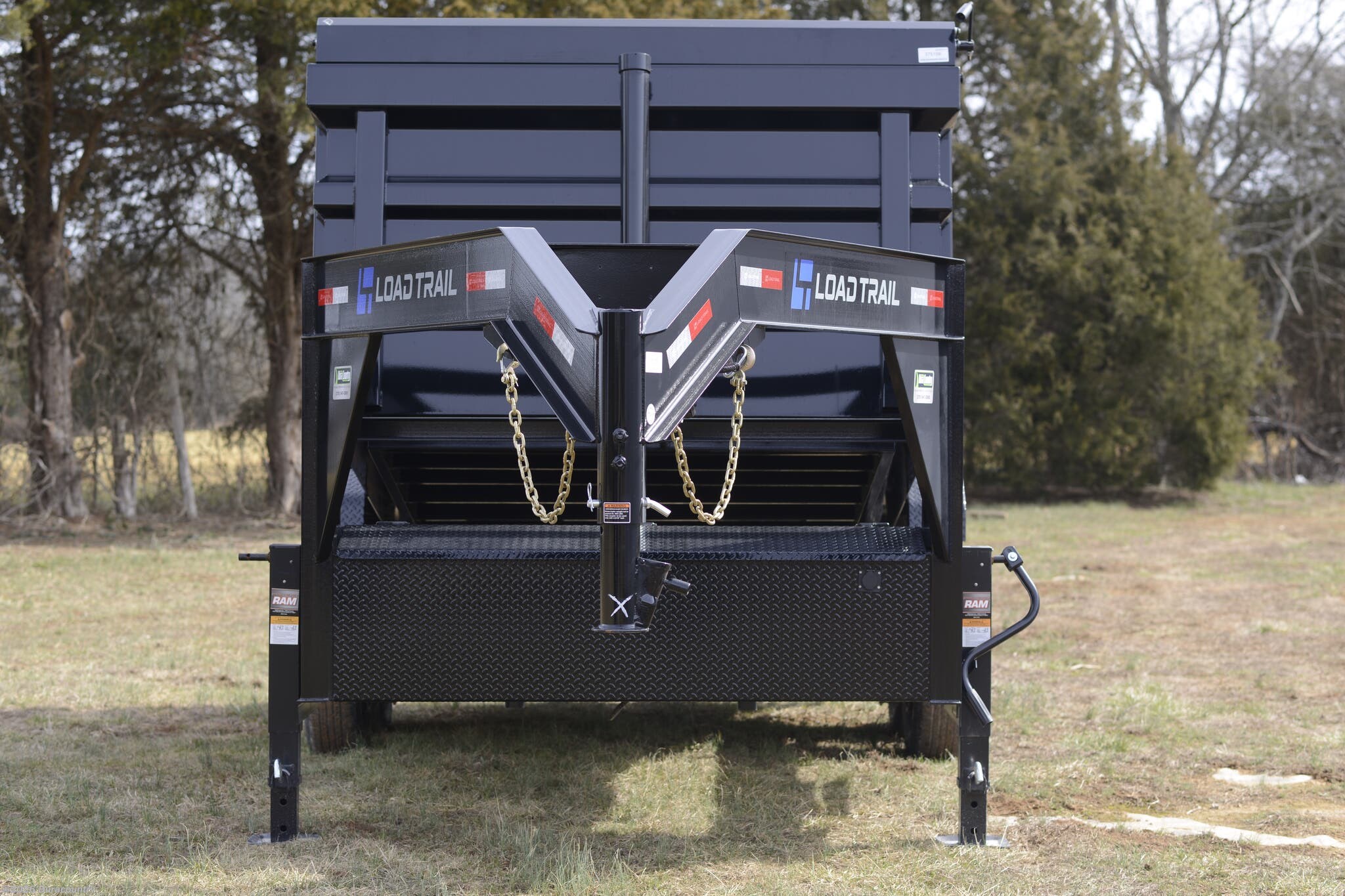 2026 DG 83" x 14' Tandem Axle Gooseneck Low-Pro Dump 14K by Load Trail from Duracountry in Irvington, Kentucky