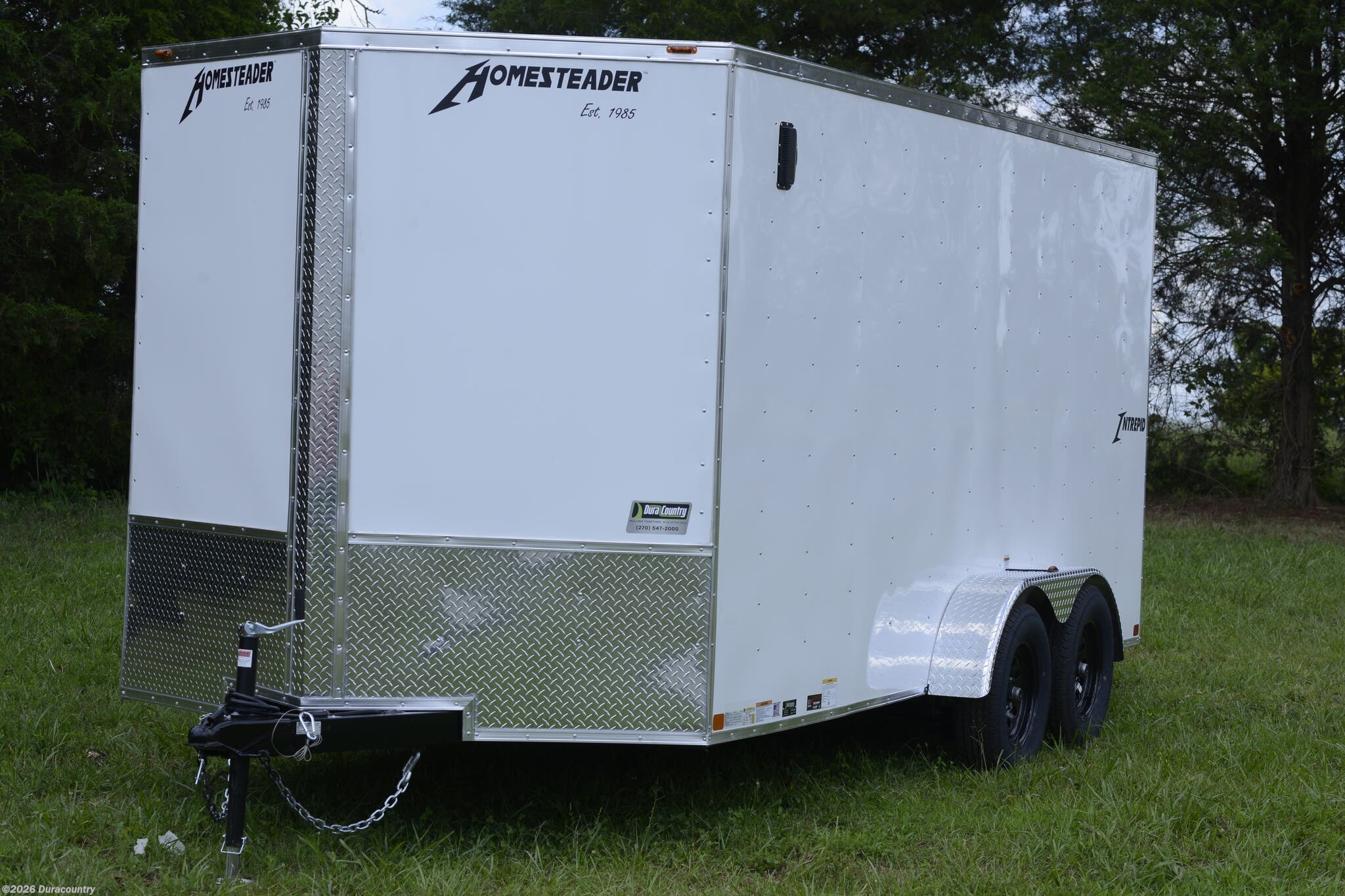 2026 Homesteader Intrepid 716IT 7' x 16' Cargo Trailer 7K - New Cargo Trailer for sale by Duracountry in Irvington, Kentucky