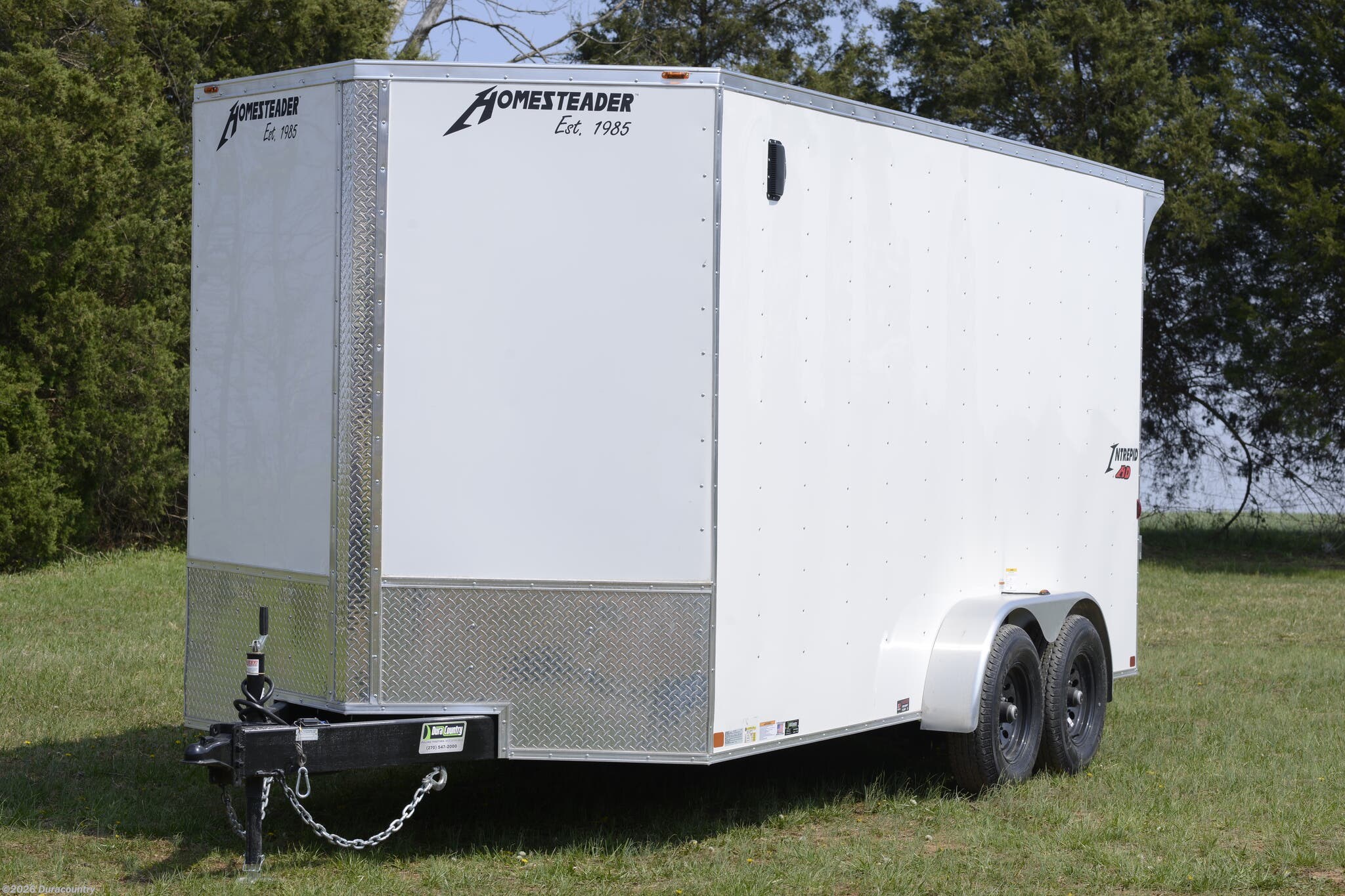 2026 Homesteader Intrepid HD 7' x 16' 716IH Cargo Trailer 10.4K