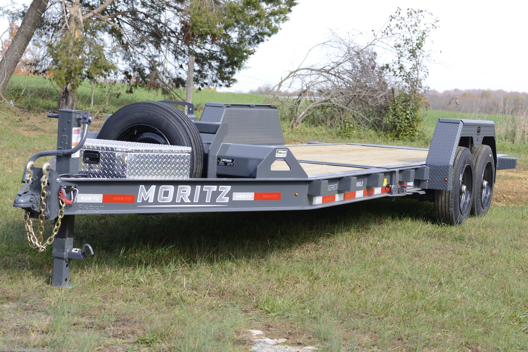2026 Moritz ELH GT Series 81.5" x 22' Gravity Tilt Bumper Pull 16K
