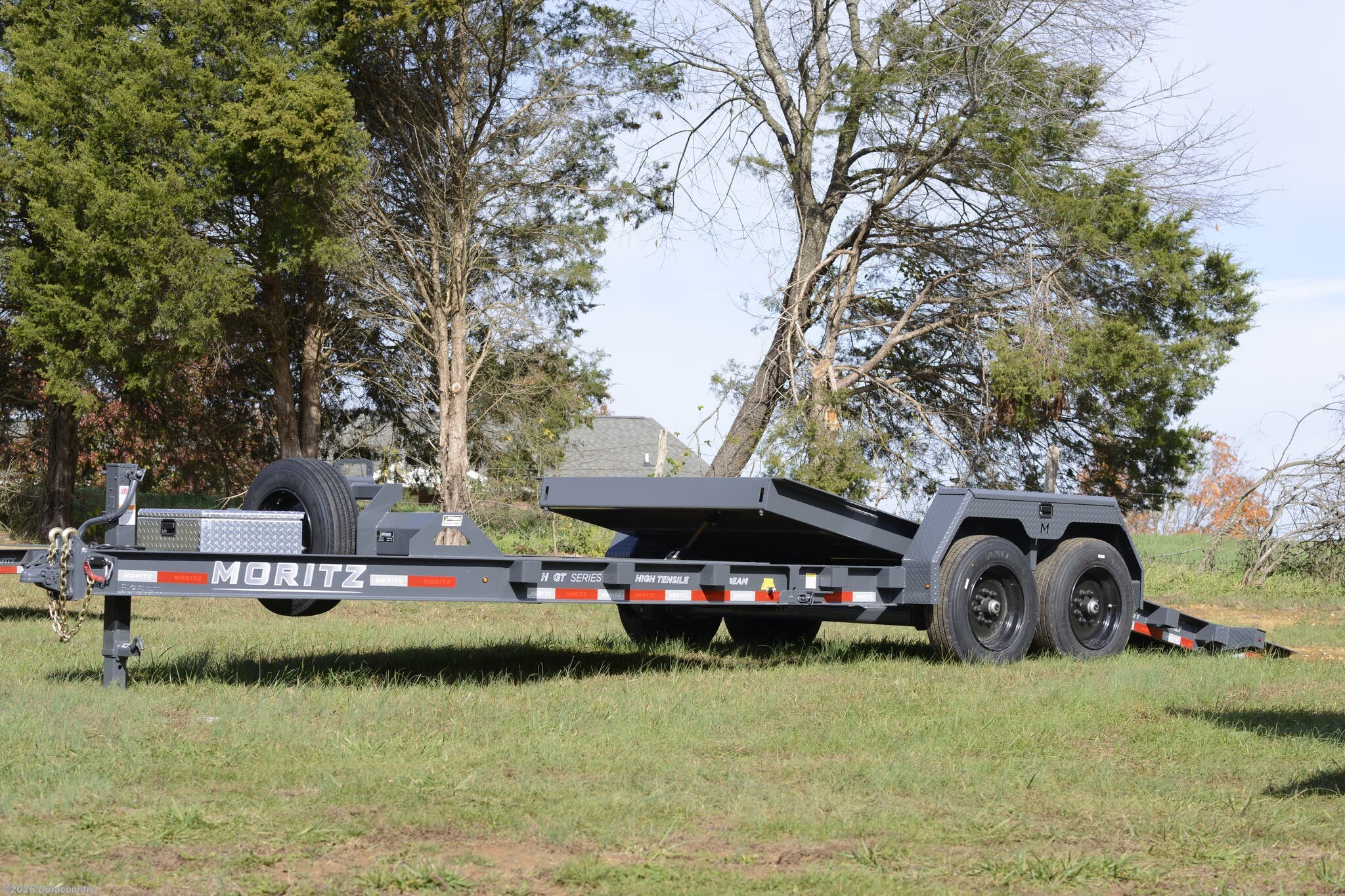 New 2026 Moritz ELH GT Series 81.5" x 22' Gravity Tilt Bumper Pull 16K available in Irvington, Kentucky