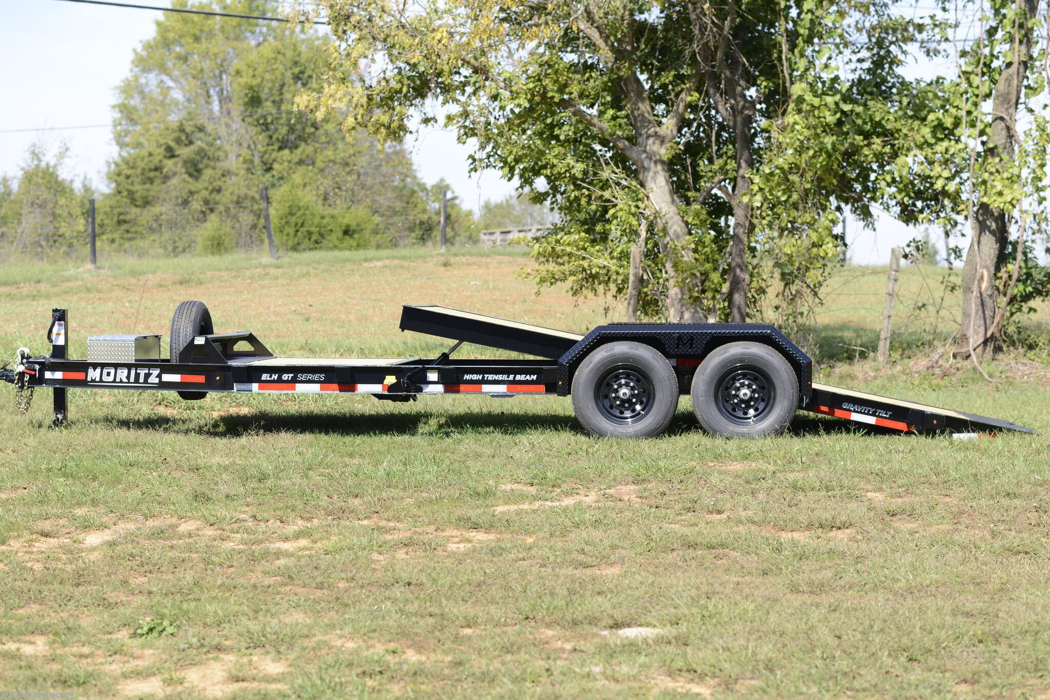 2026 Moritz ELH GT Series Tilt and Go Bumper Pull 14K - New Tilt Deck Trailer for sale by Duracountry in Irvington, Kentucky