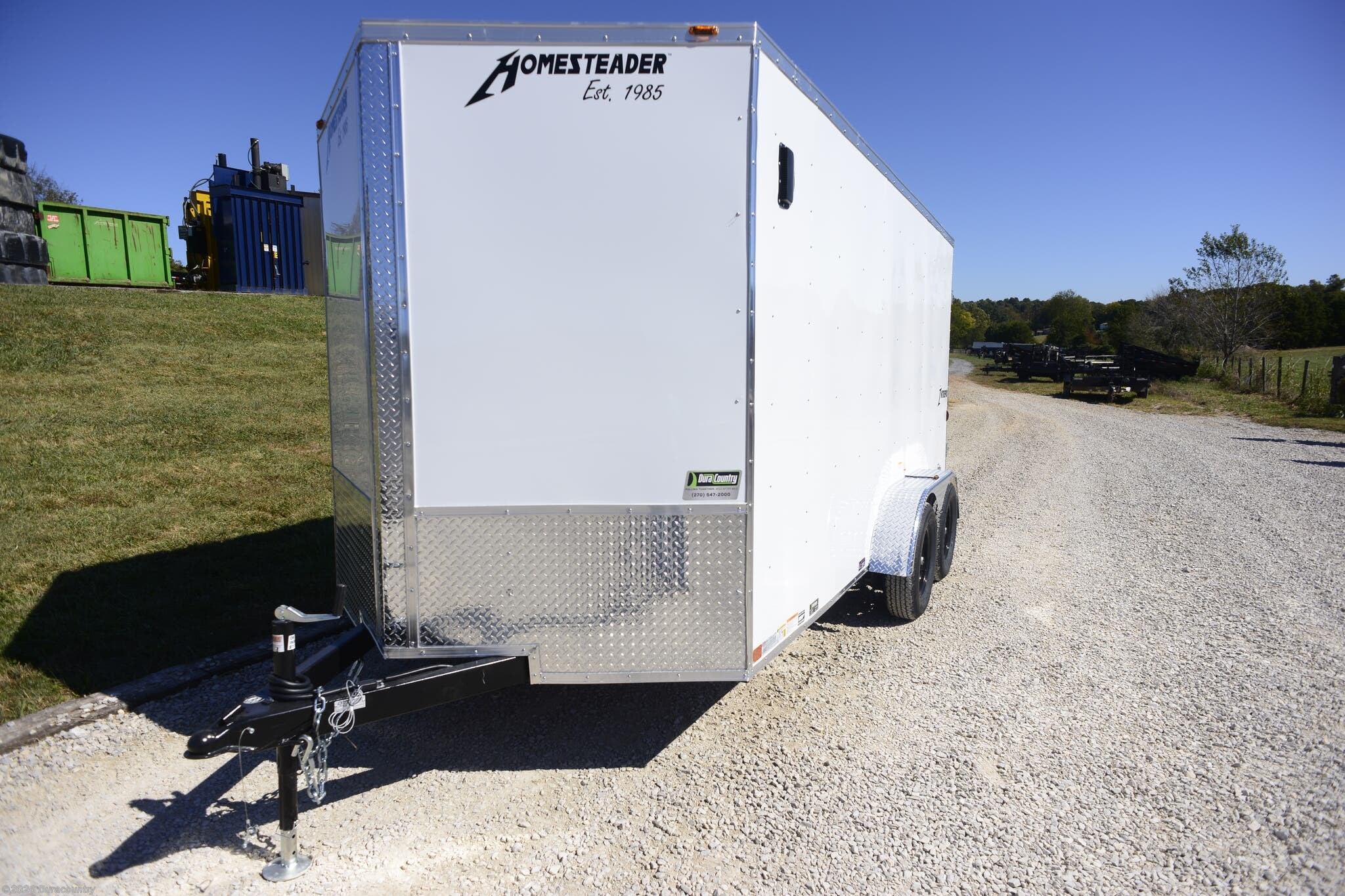 2027 Homesteader 714IT 7' x 14' Tandem Axle Cargo Trailer 7K