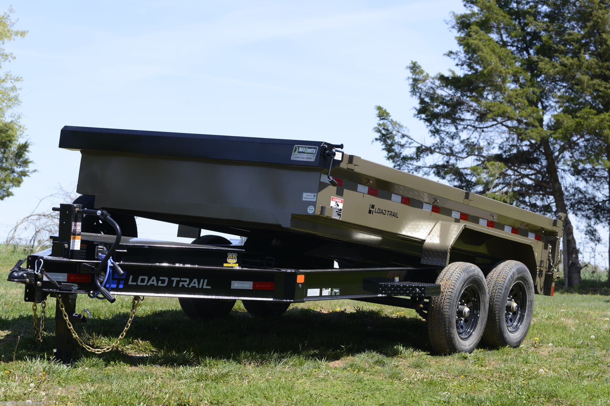 New 2026 Load Trail DE 83" x 14' Tandem Axle Dump Trailer 14K available in Irvington, Kentucky