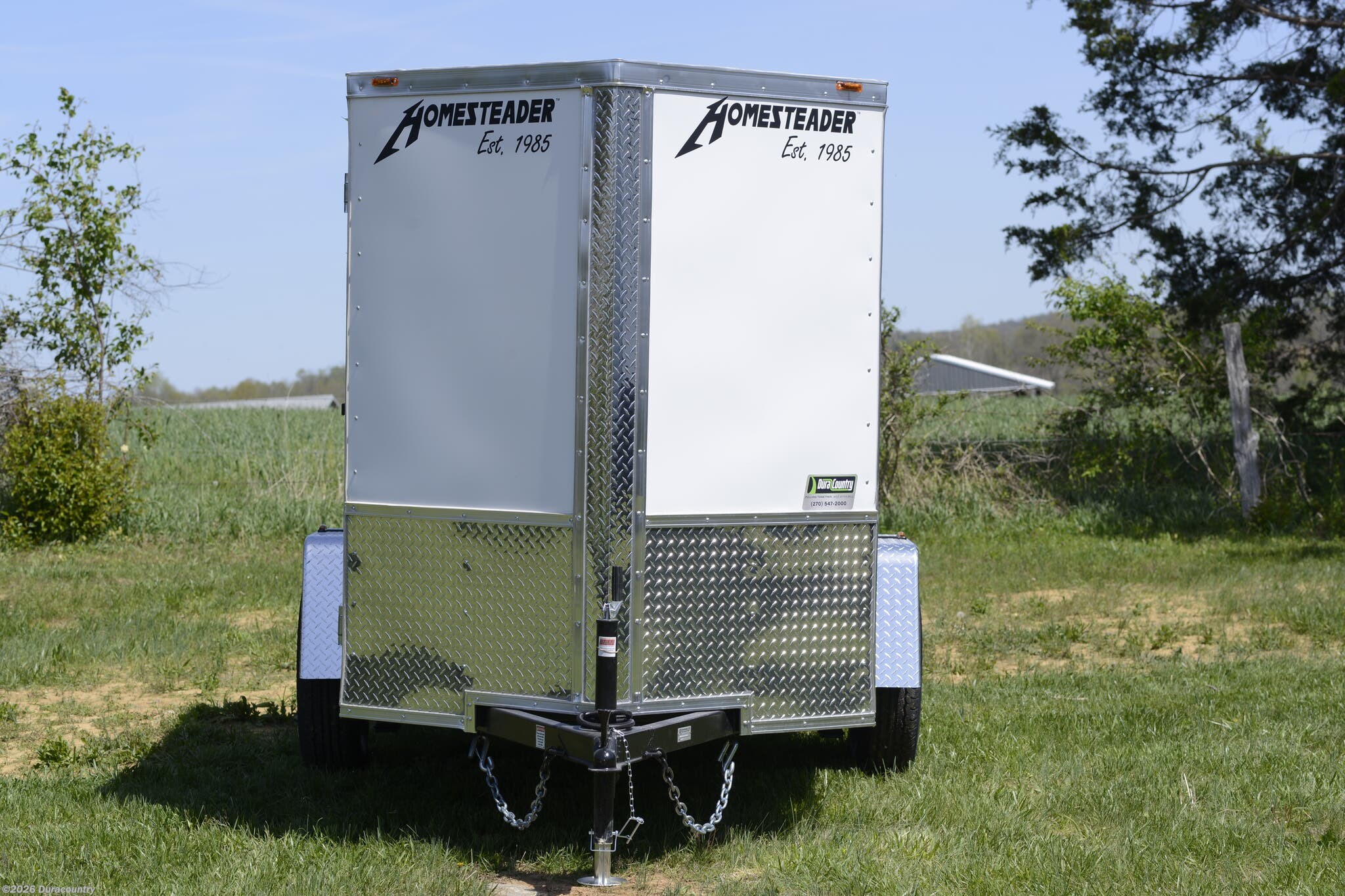 2026 Homesteader Intrepid 5' x 8' Cargo Trailer 3.5K - New Cargo Trailer for sale by Duracountry in Irvington, Kentucky