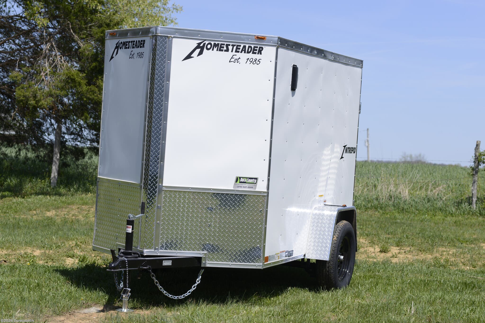 2026 Intrepid 5' x 8' Cargo Trailer 3.5K by Homesteader from Duracountry in Irvington, Kentucky