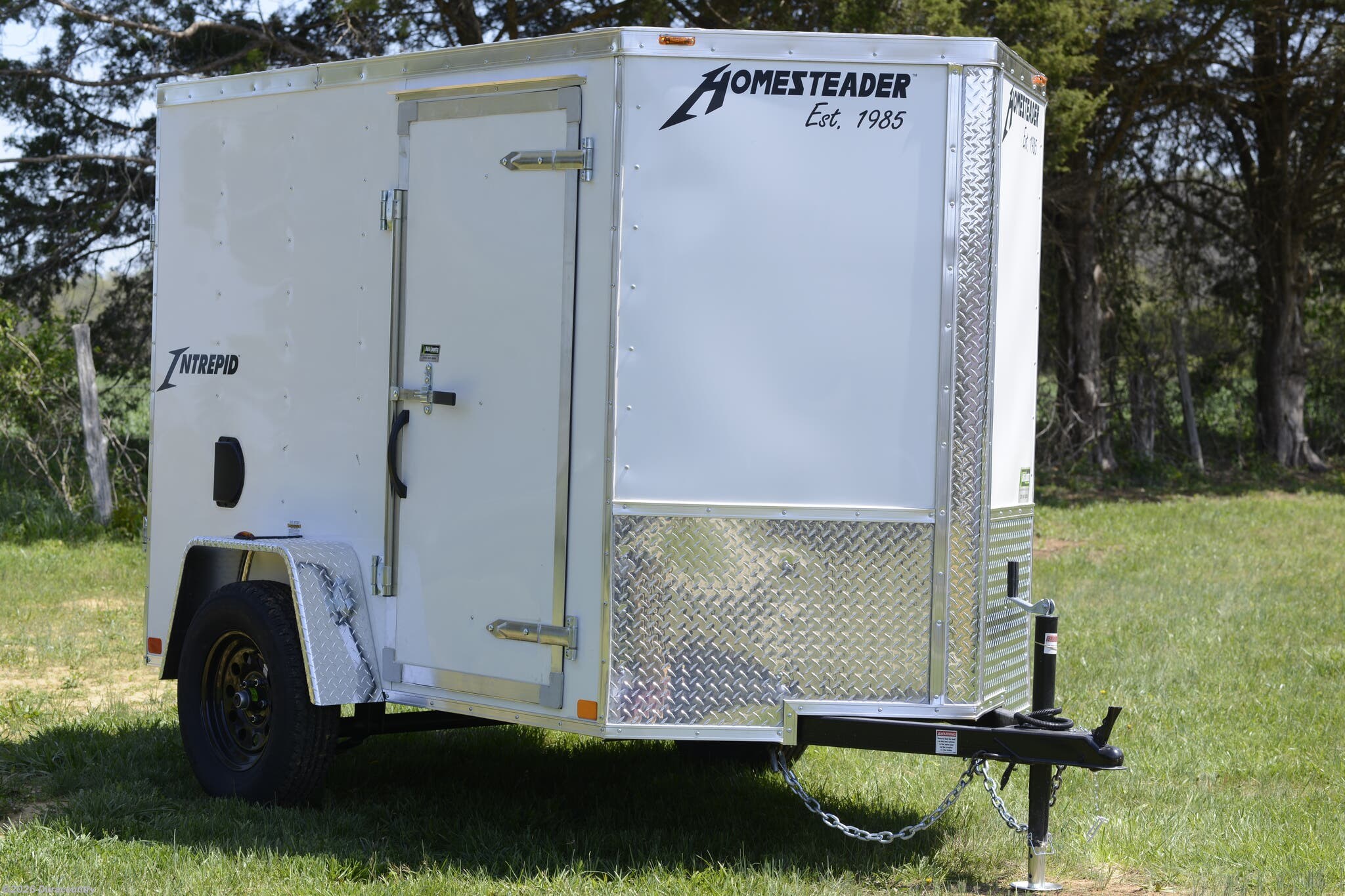 2026 Homesteader Intrepid 5' x 8' Cargo Trailer 3.5K