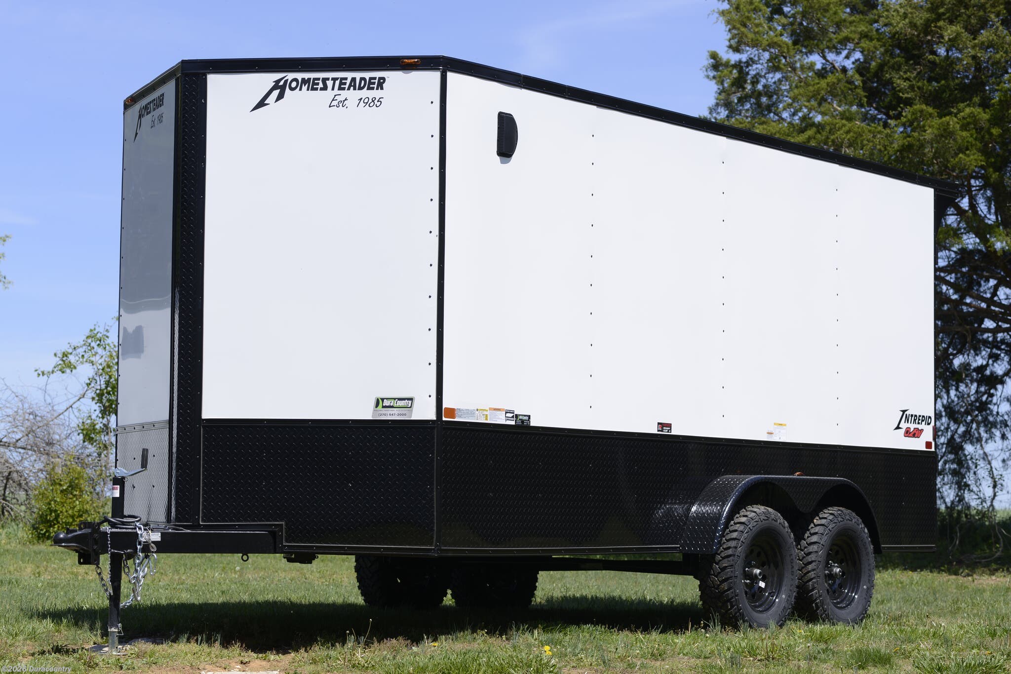 2026 Homesteader Intrepid 7' x 16' Cargo Trailer 716IT - 7K - New Cargo Trailer for sale by Duracountry in Irvington, Kentucky