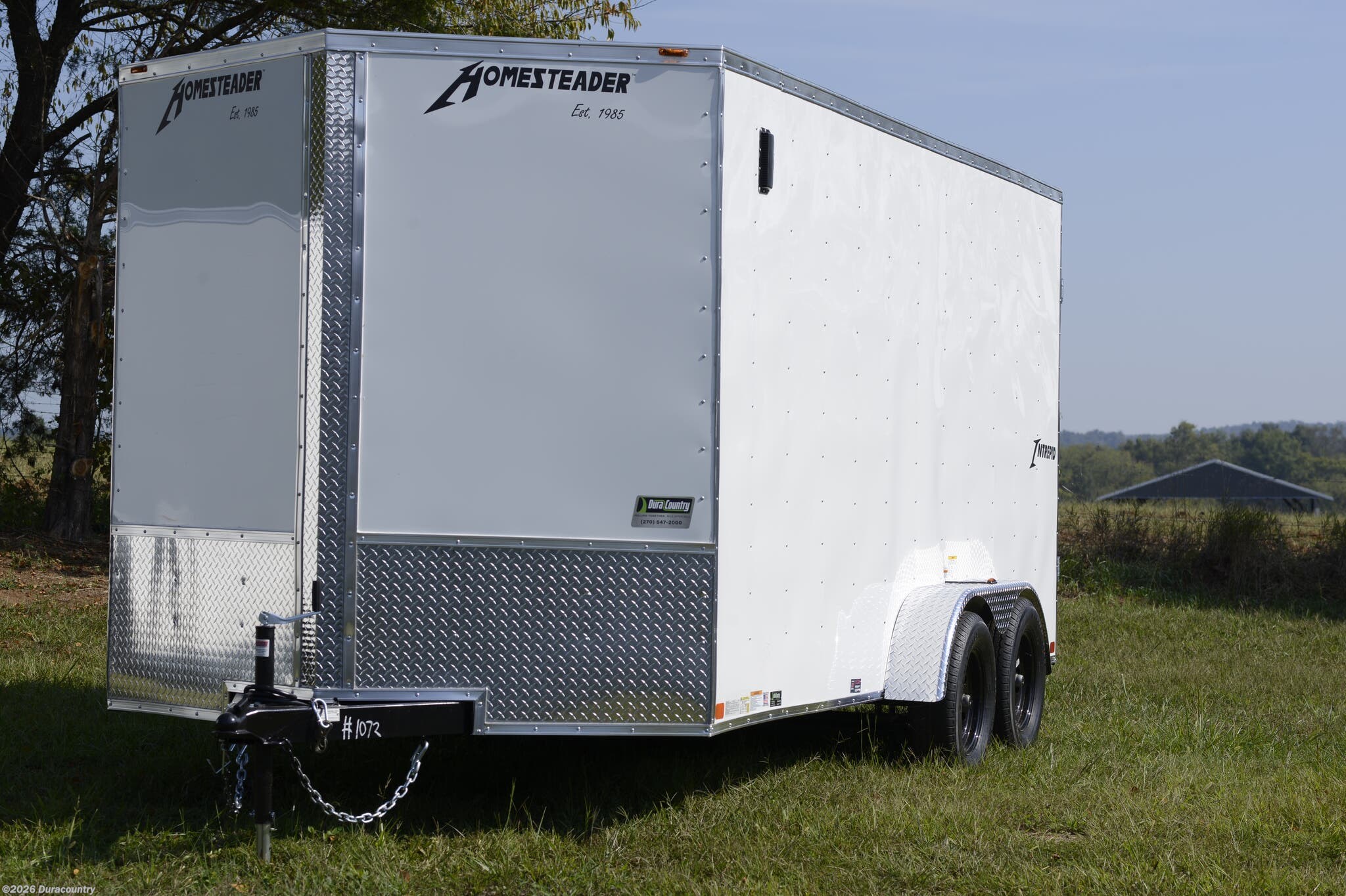 2026 Homesteader Intrepid 716IT 7' x 16' Cargo Trailer 7K