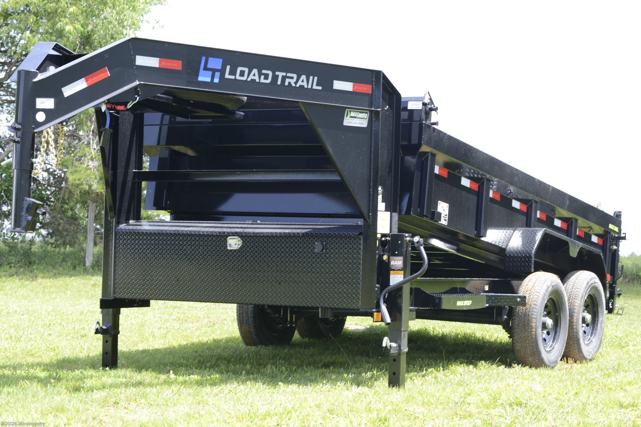 2026 DG 83"x14' Tandem Axle Gooseneck Low-Pro Dump Trailer by Load Trail from Duracountry in Irvington, Kentucky