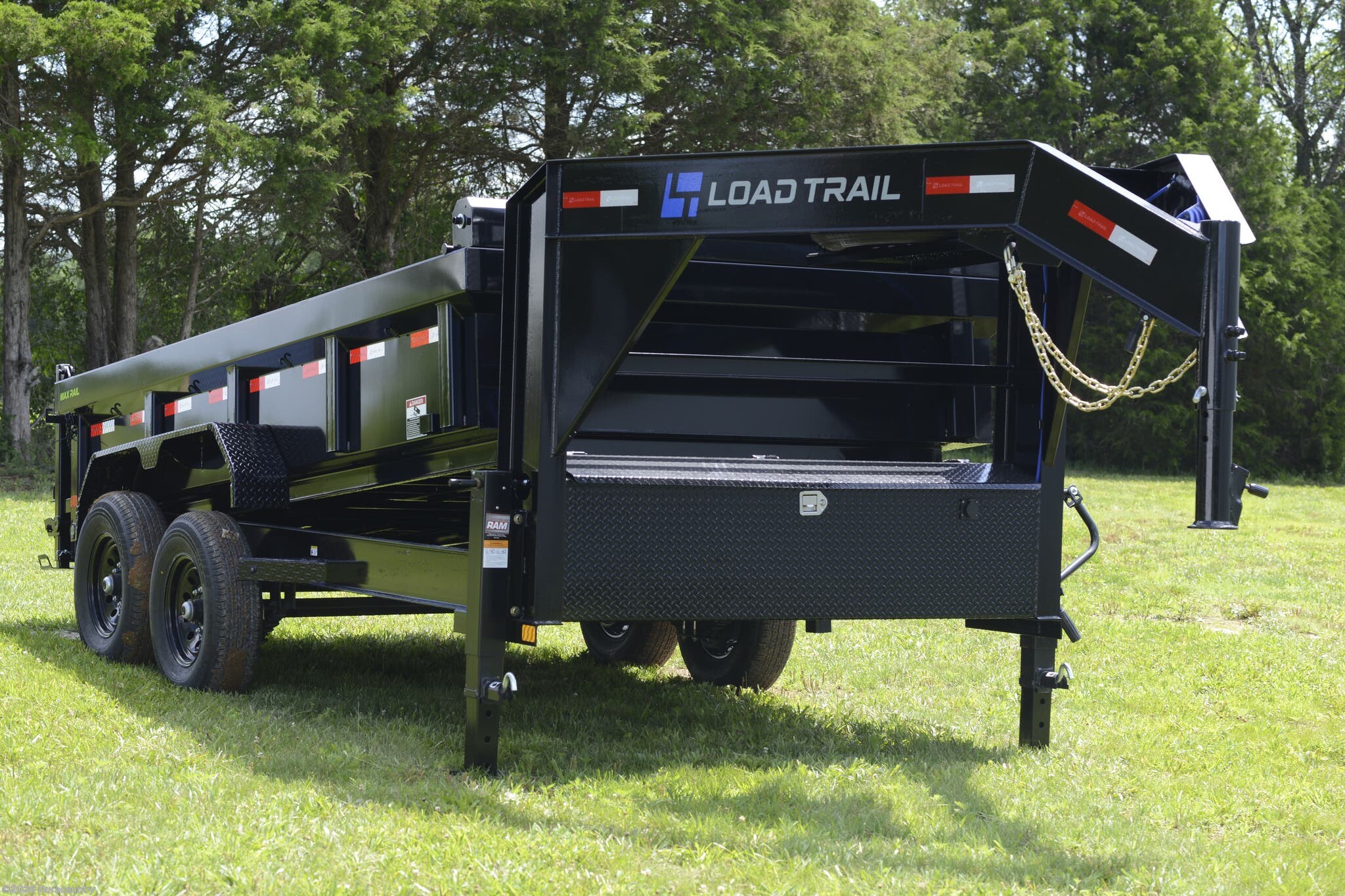 2026 Load Trail DG 83"x14' Tandem Axle Gooseneck Low-Pro Dump Trailer