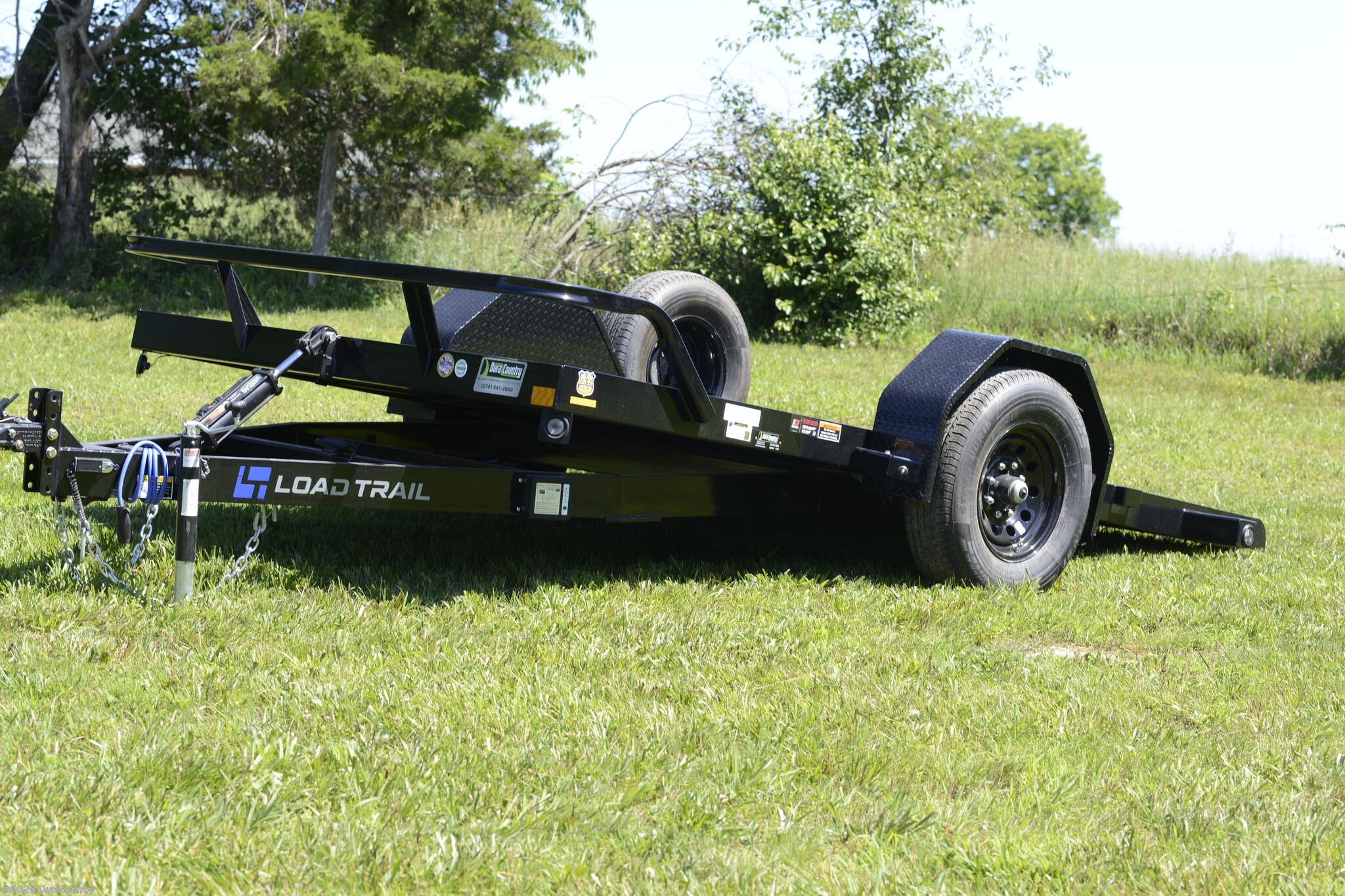 2026 SH 77" x 12' Single Axle Scissor Hauler Trailer 7K by Load Trail from Duracountry in Irvington, Kentucky