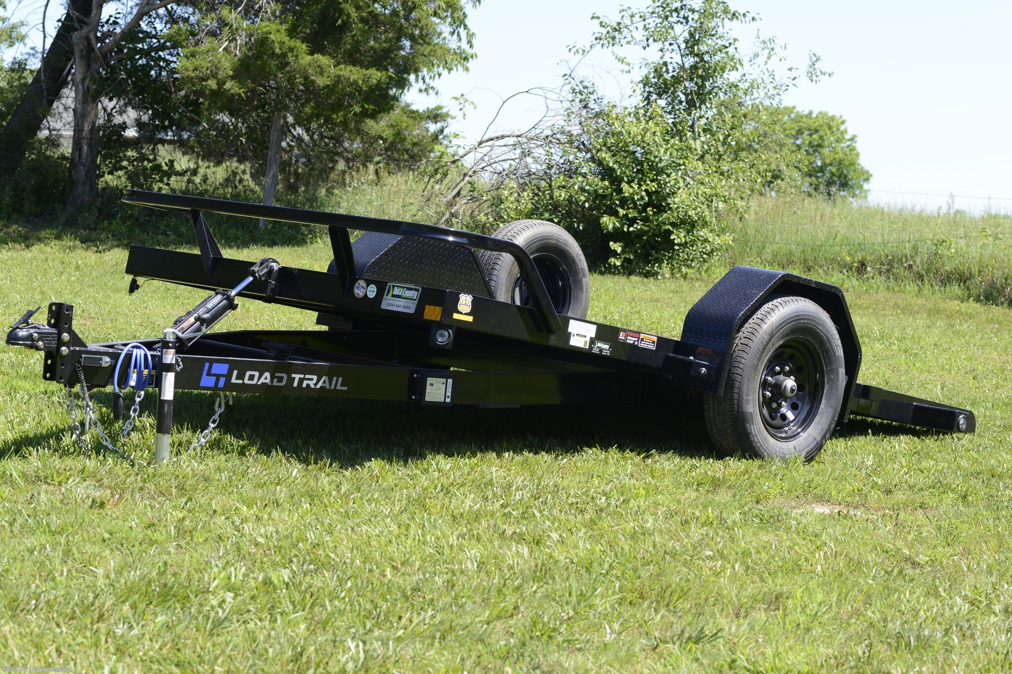 New 2026 Load Trail SH 77" x 12' Single Axle Scissor Hauler Trailer 7K available in Irvington, Kentucky