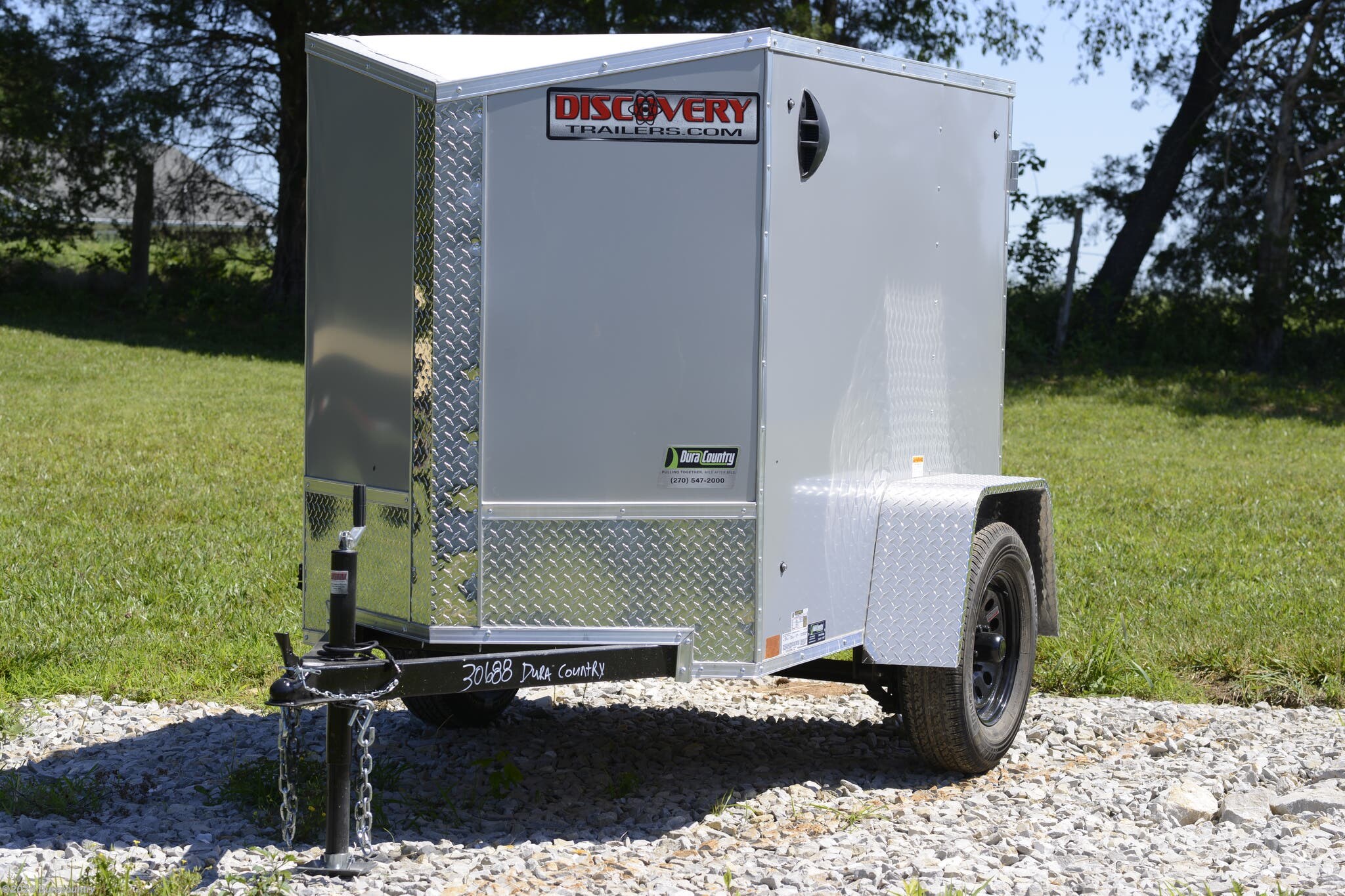 New 2026 Discovery Trailers Rover ET 4' x 6' SA Cargo Trailer 3.5K available in Irvington, Kentucky