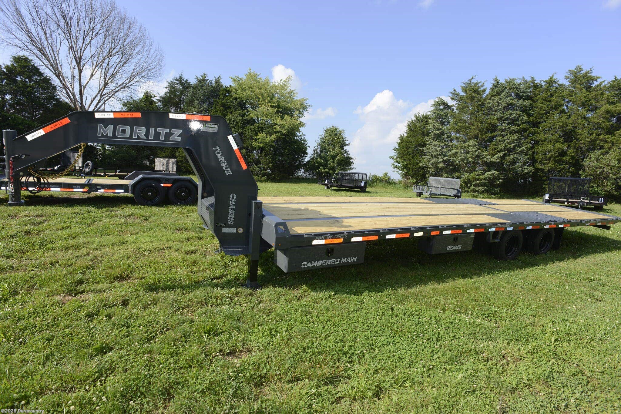 2026 Moritz 102" x 32' Gooseneck Hyd. Dovetail Deckover 25.9K