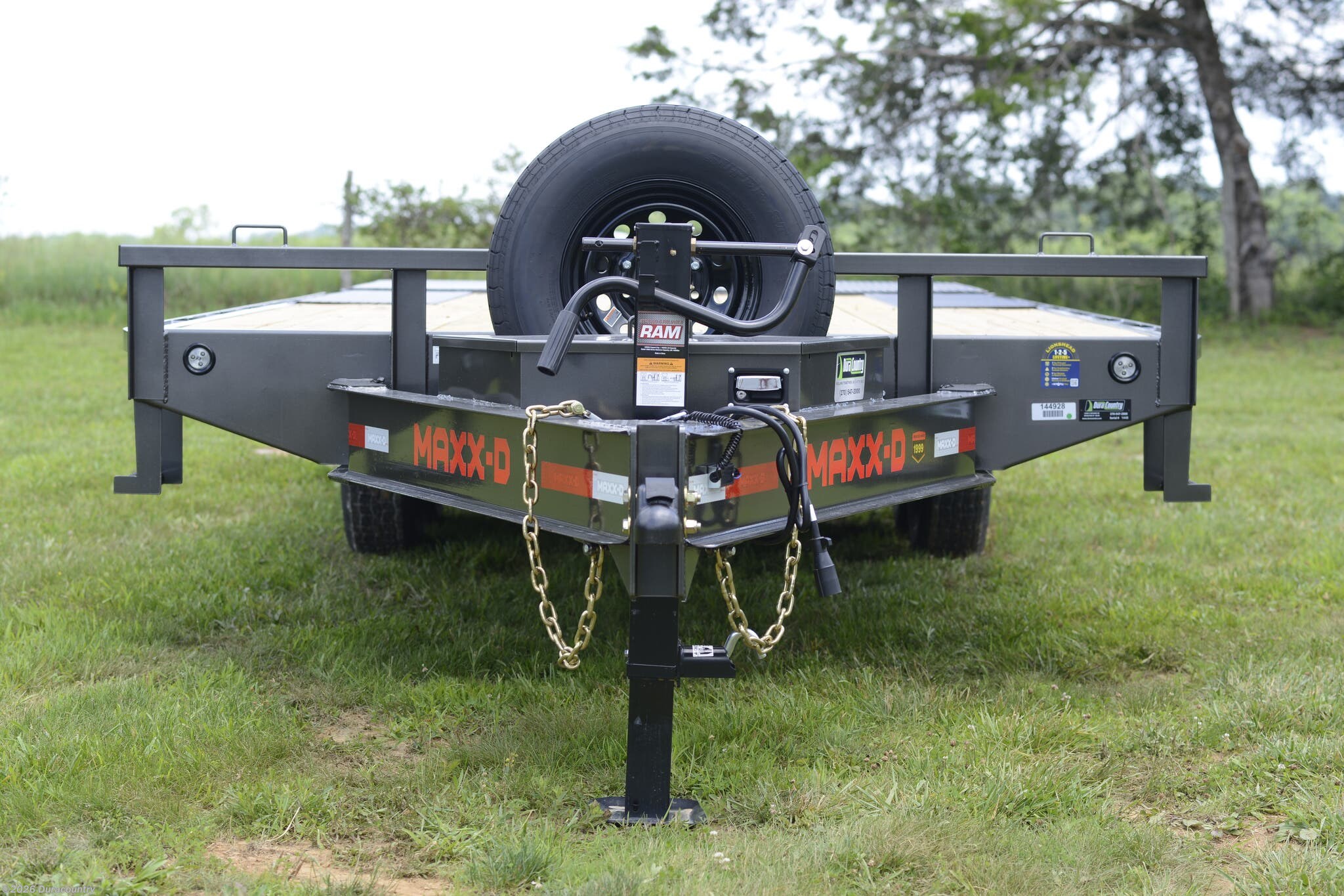 2027 MAXX-D DOX 102" x 20' - I-Beam Deckover 14K - New Deckover/Flat Deck Trailer for sale by Duracountry in Irvington, Kentucky