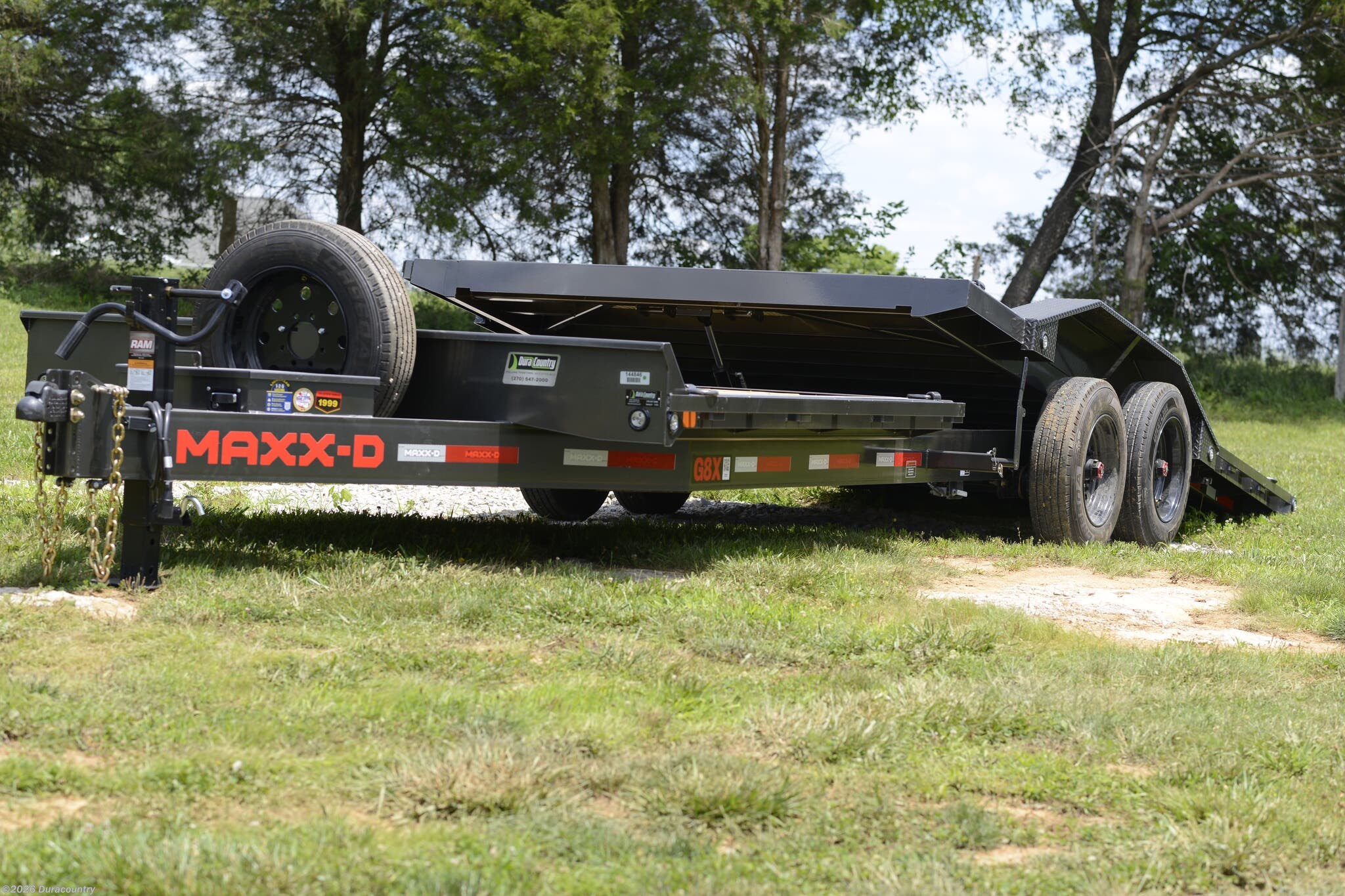 2027 MAXX-D G8X 102" x 24' - HD Gravity Equipment Tilt 17.5K - New Tilt Deck Trailer for sale by Duracountry in Irvington, Kentucky