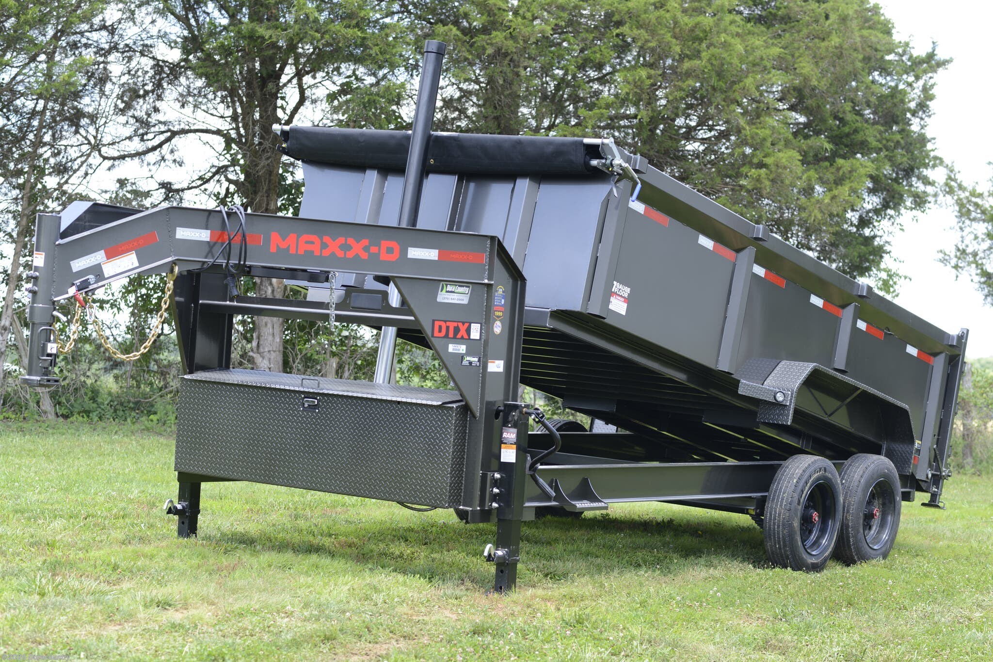 2027 MAXX-D DSX 83" x 16' - 18K Telescoping GN Dump