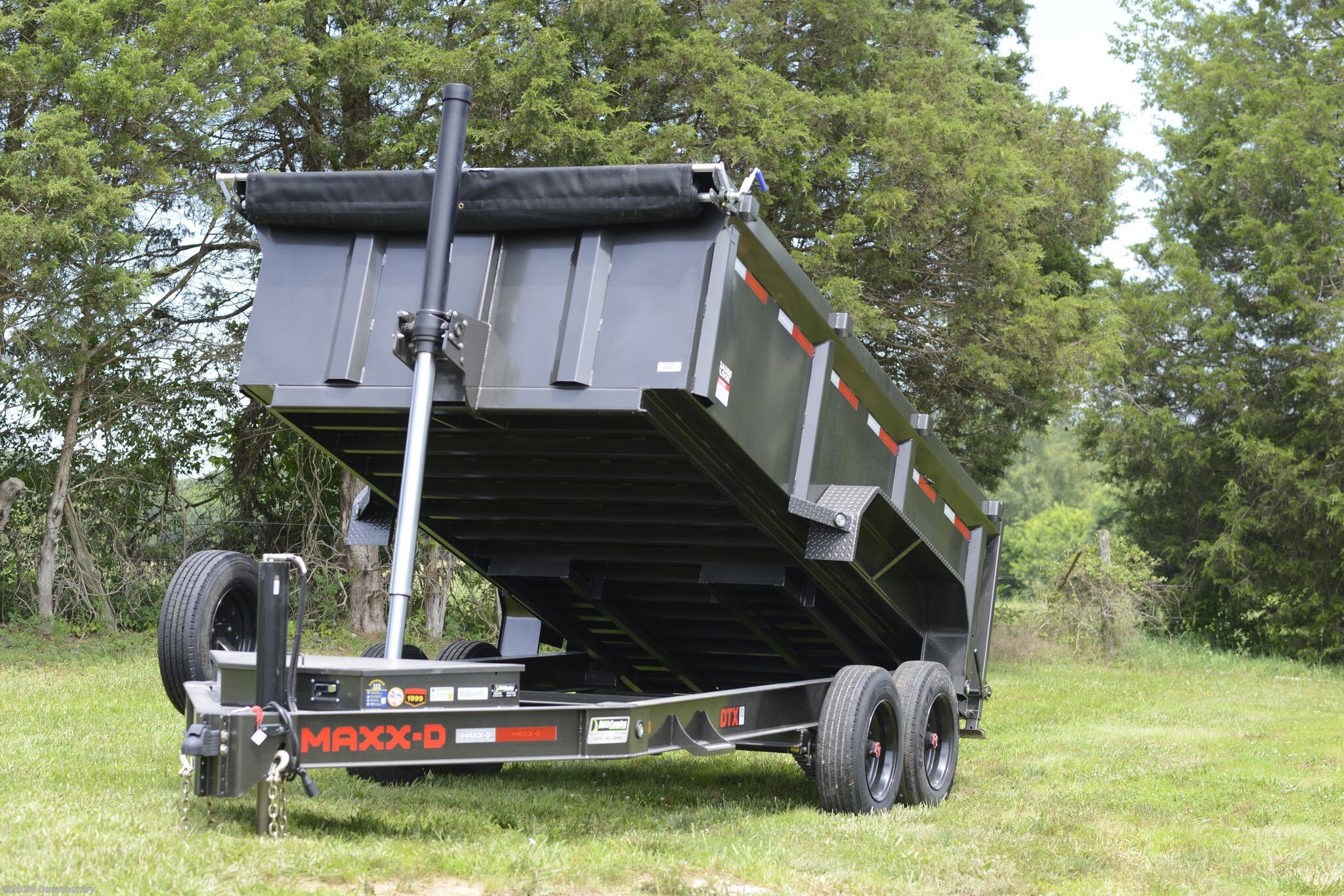 2027 DTX 83" x 14' Telescoping Dump 17.5K by MAXX-D from Duracountry in Irvington, Kentucky