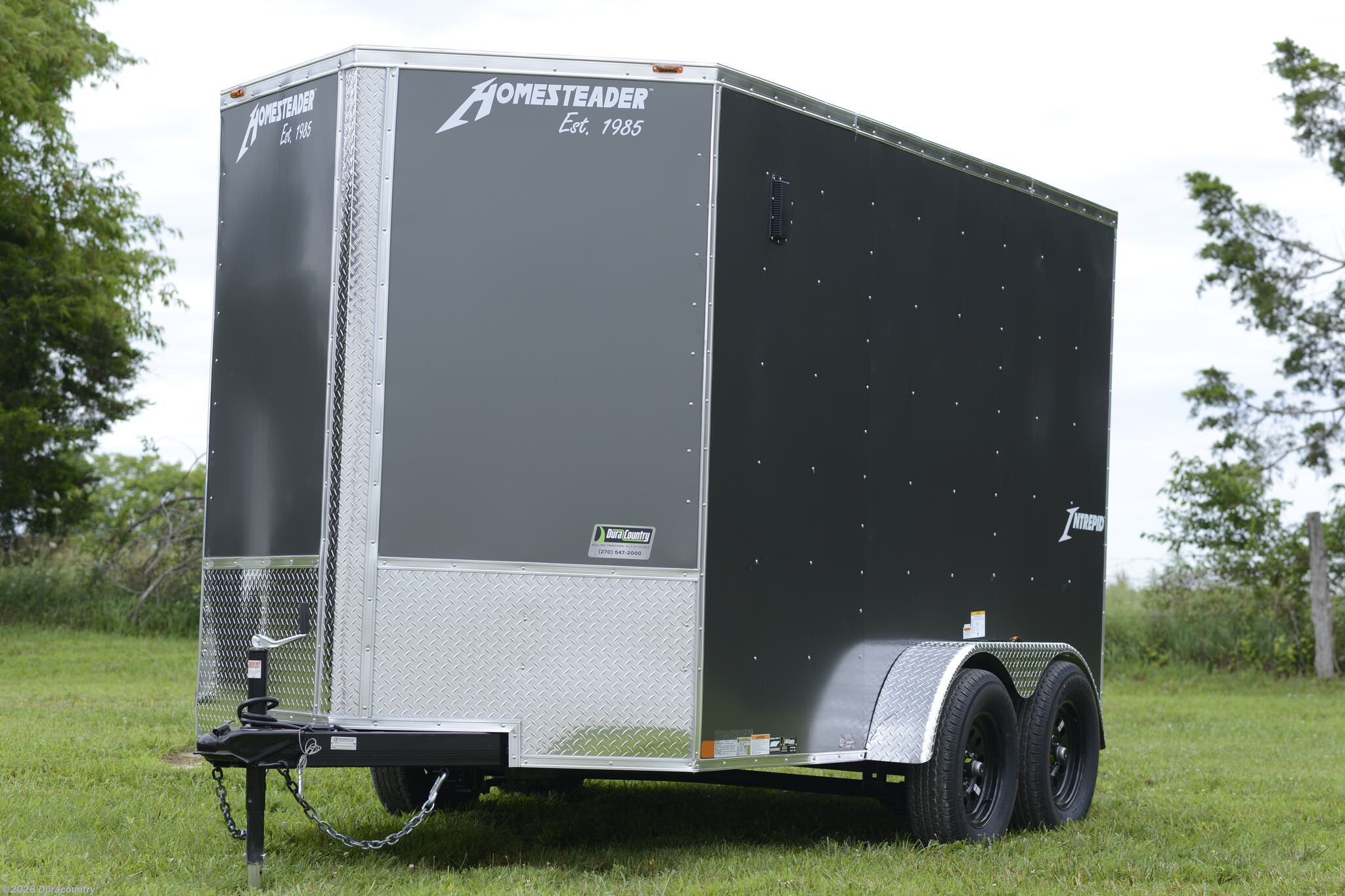 2027 Homesteader Intrepid 6' x 12' Cargo Trailer 7K - New Cargo Trailer for sale by Duracountry in Irvington, Kentucky