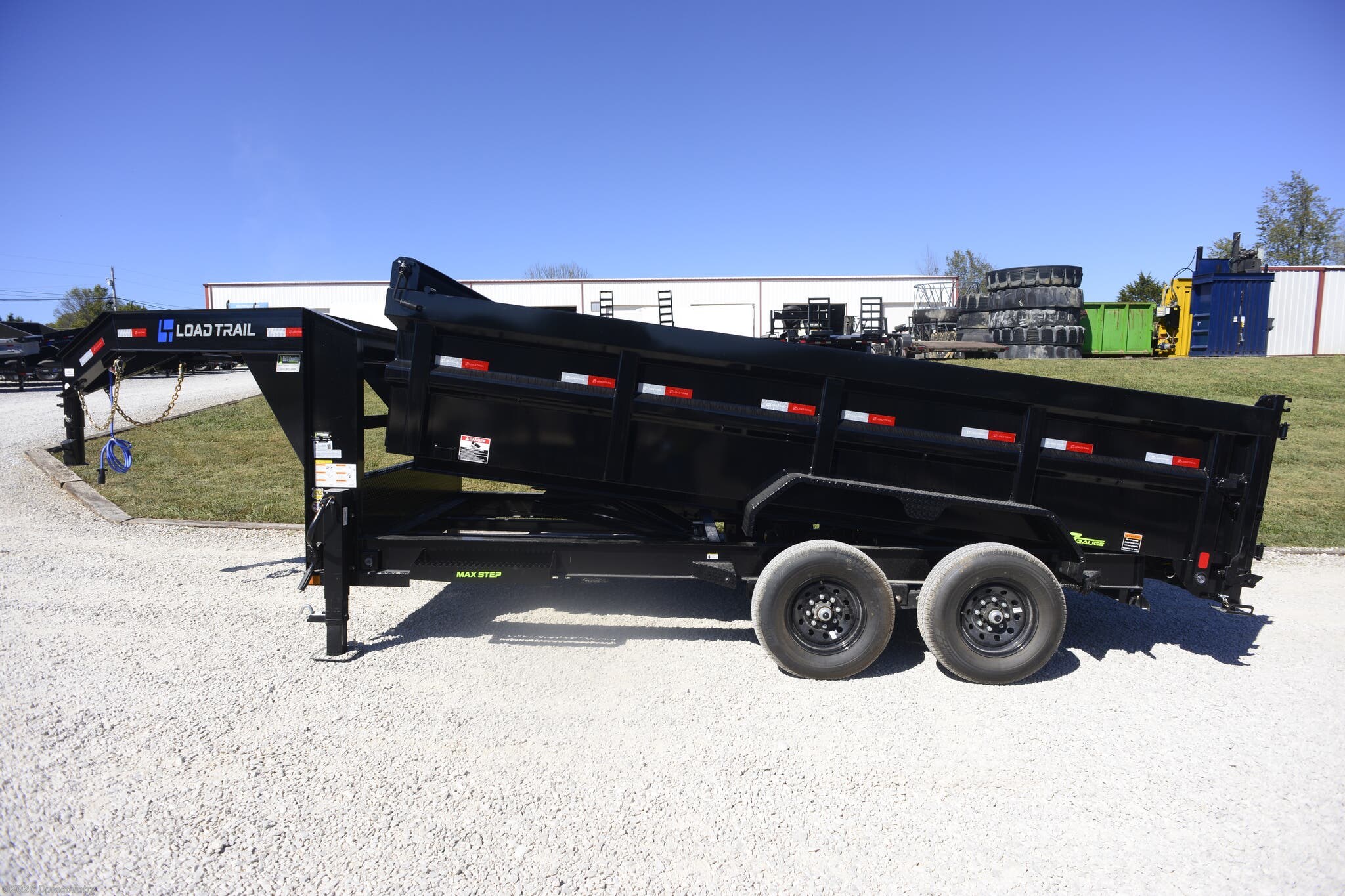 2027 Load Trail DG 83" x 16' Tandem Axle Gooseneck Low-Pro Dump 14K