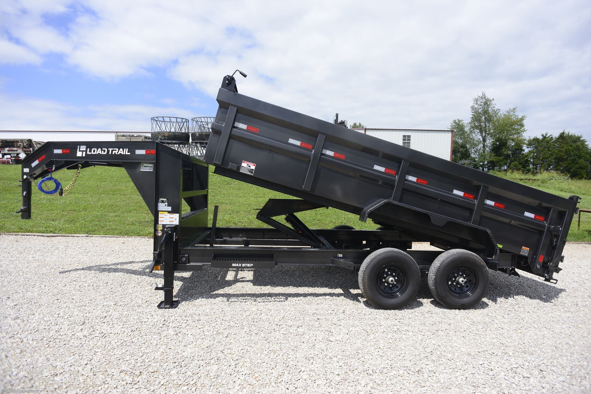 2027 Load Trail 83" x 16' Tandem Axle Gooseneck Low-Pro Dump 14K